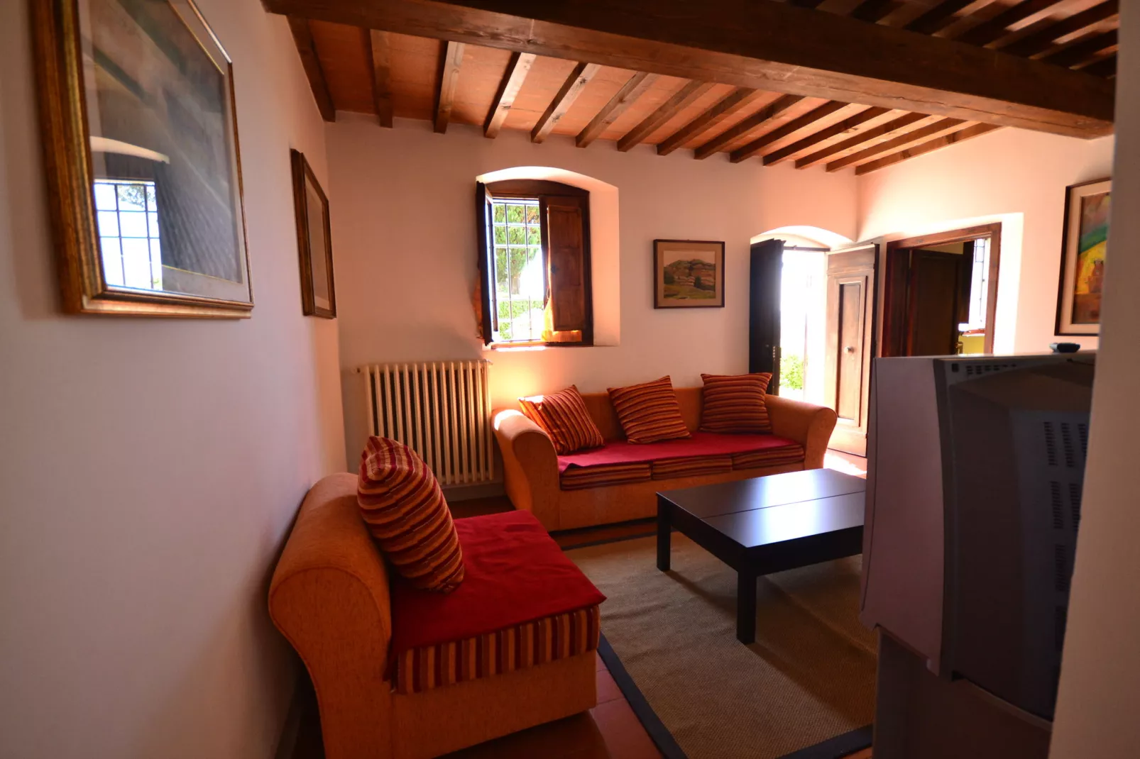 Villa dei Tarocchi-Living room