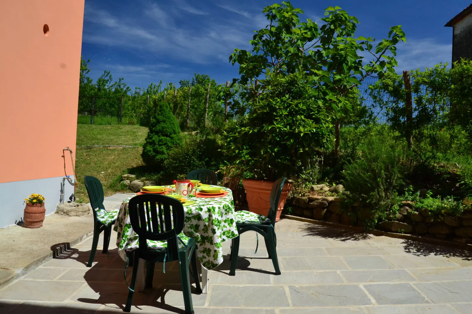 Villa dei Tarocchi-Terrace balcony