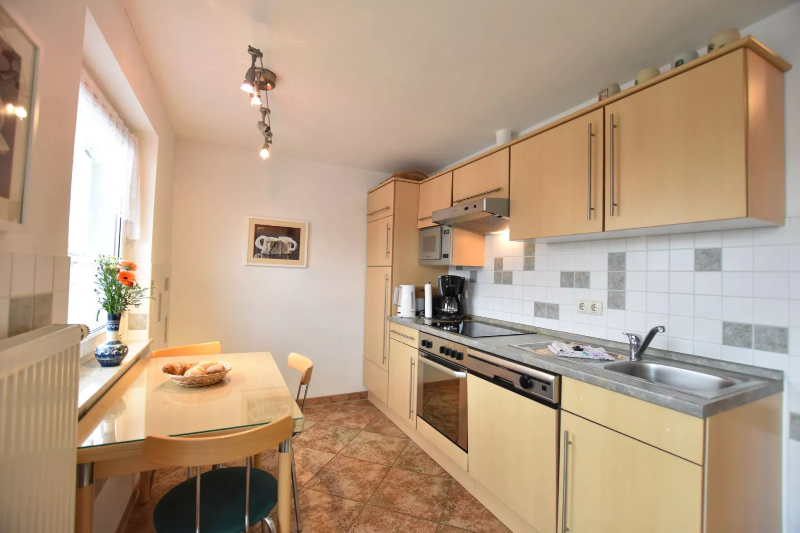 Ferienwohnung Fred strandnah in Rerik-Kitchen