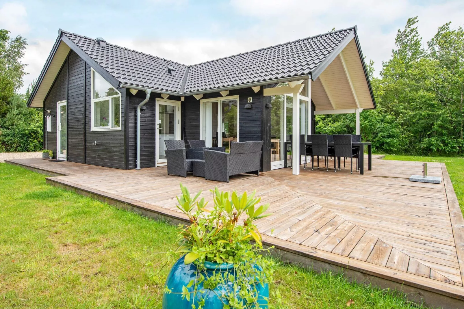 Maison de vacances pour 6 a Oksbøl-By Traum-Vue