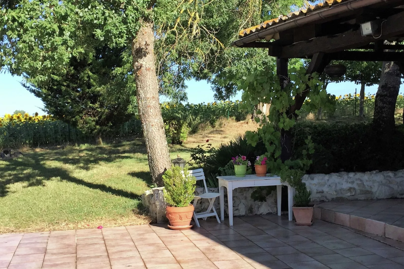 Maison Joie de Vivre-Gardens summer