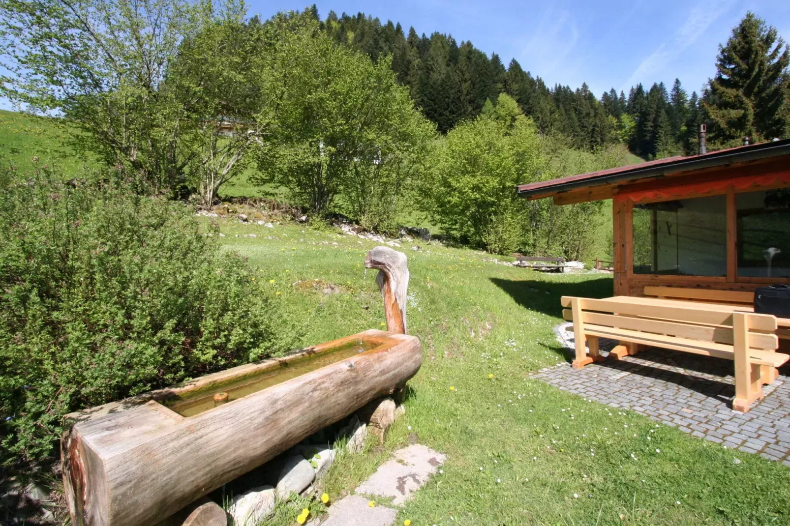 Chalet Niederndorferberg-Gardens summer