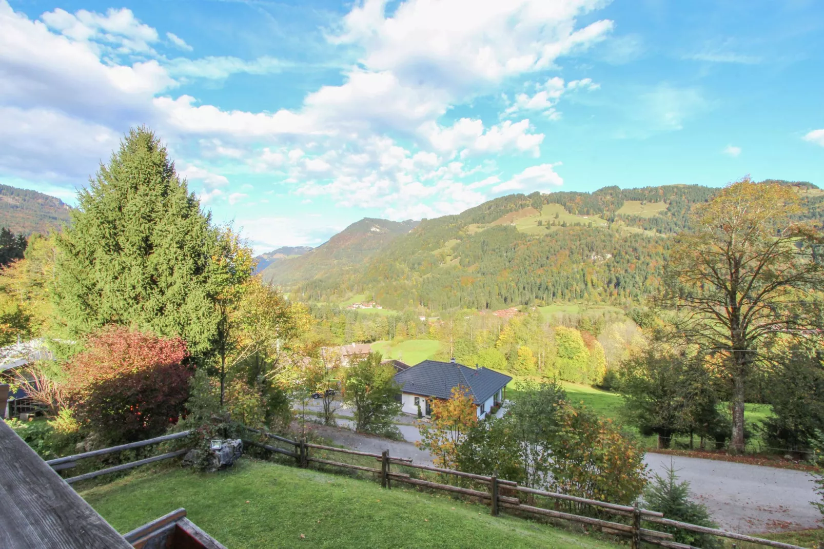 Chalet Niederndorferberg-View summer