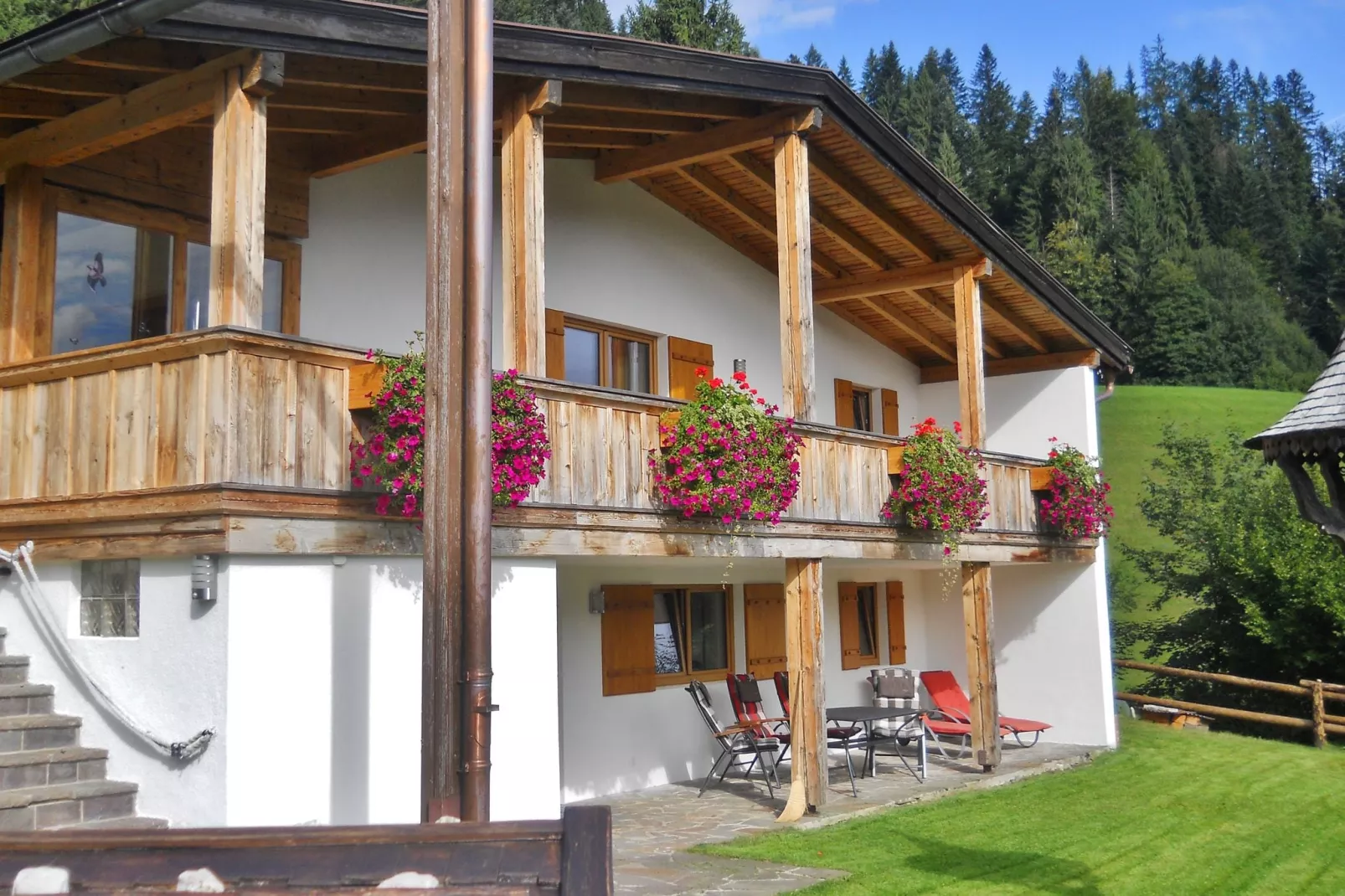 Chalet Niederndorferberg-Exterior in summer