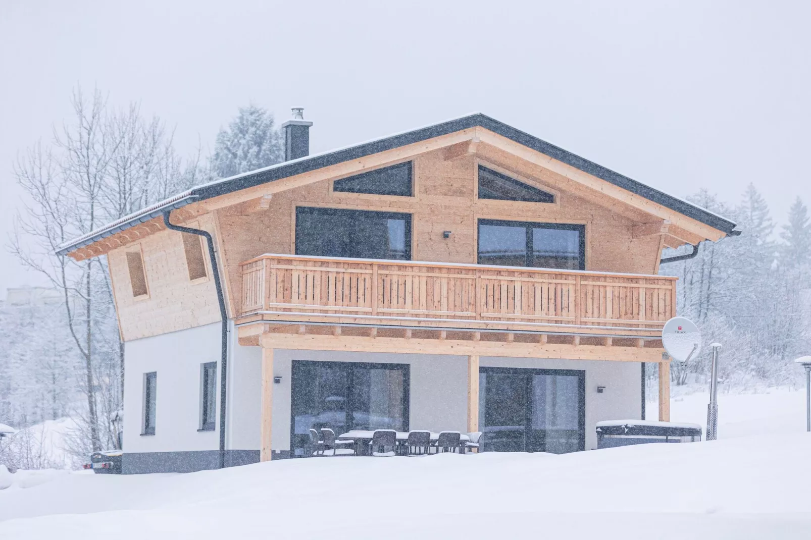 Chalet Klassik-Außenbereich Winter