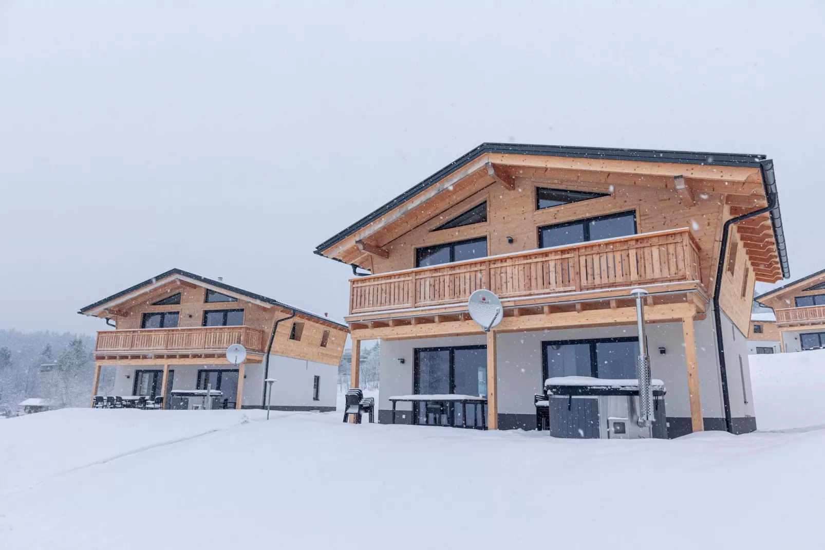 Chalet Klassik-Außenbereich Winter