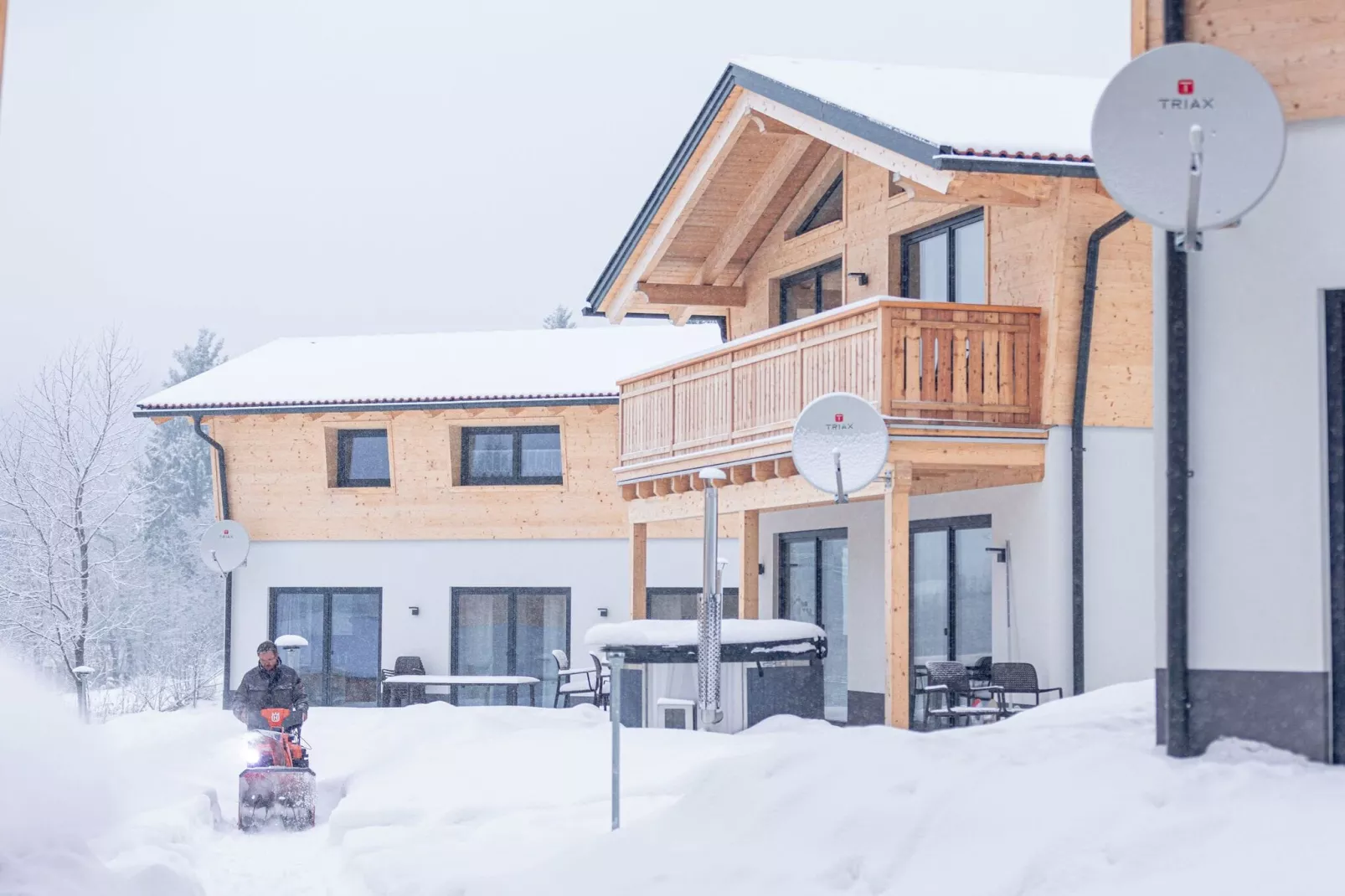Chalet Klassik-Außenbereich Winter