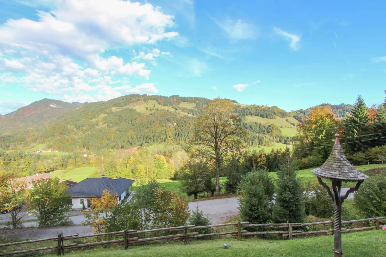 Chalet Niederndorferberg-View in summer