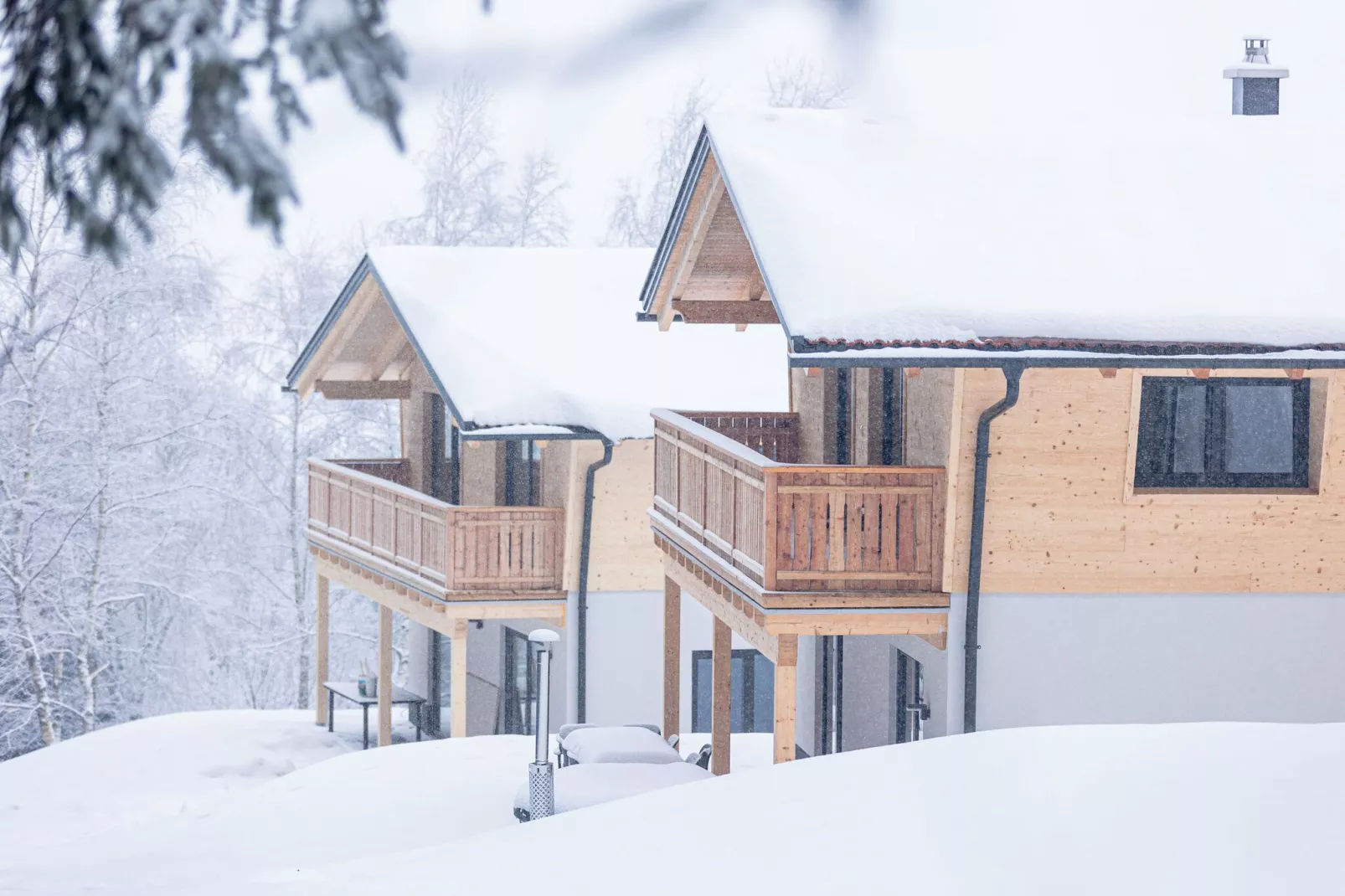 Chalet Klassik-Außenbereich Winter