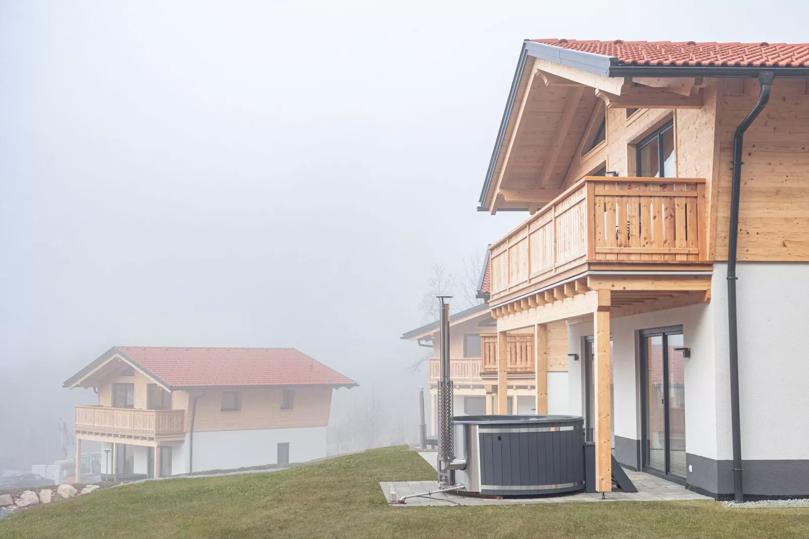 Chalet Klassik-Außenbereich Sommer