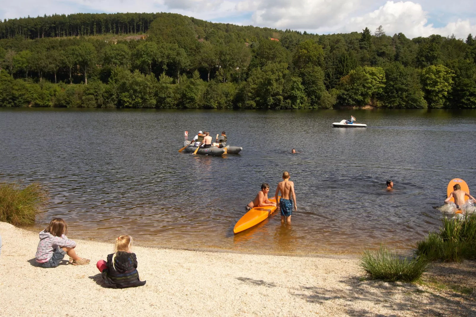 Eifelpark Kronenburger See 1-Areas summer 5km