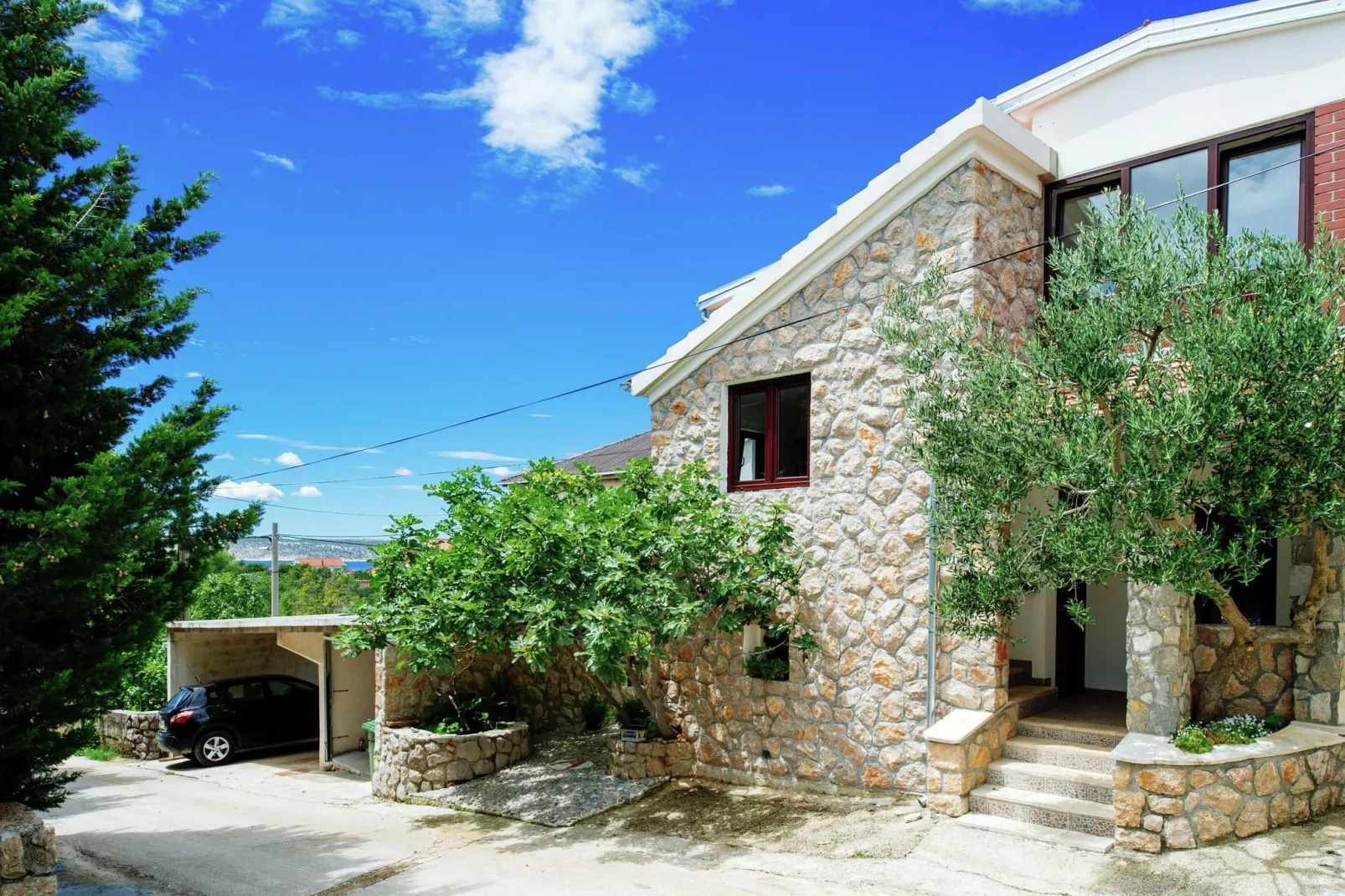 Studio apartment Paklenica-Exterior summer