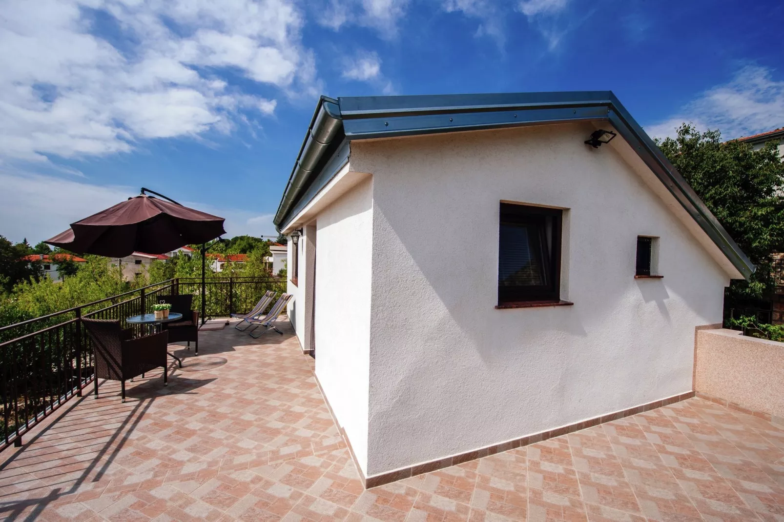 Studio apartment Paklenica-Terrace balcony