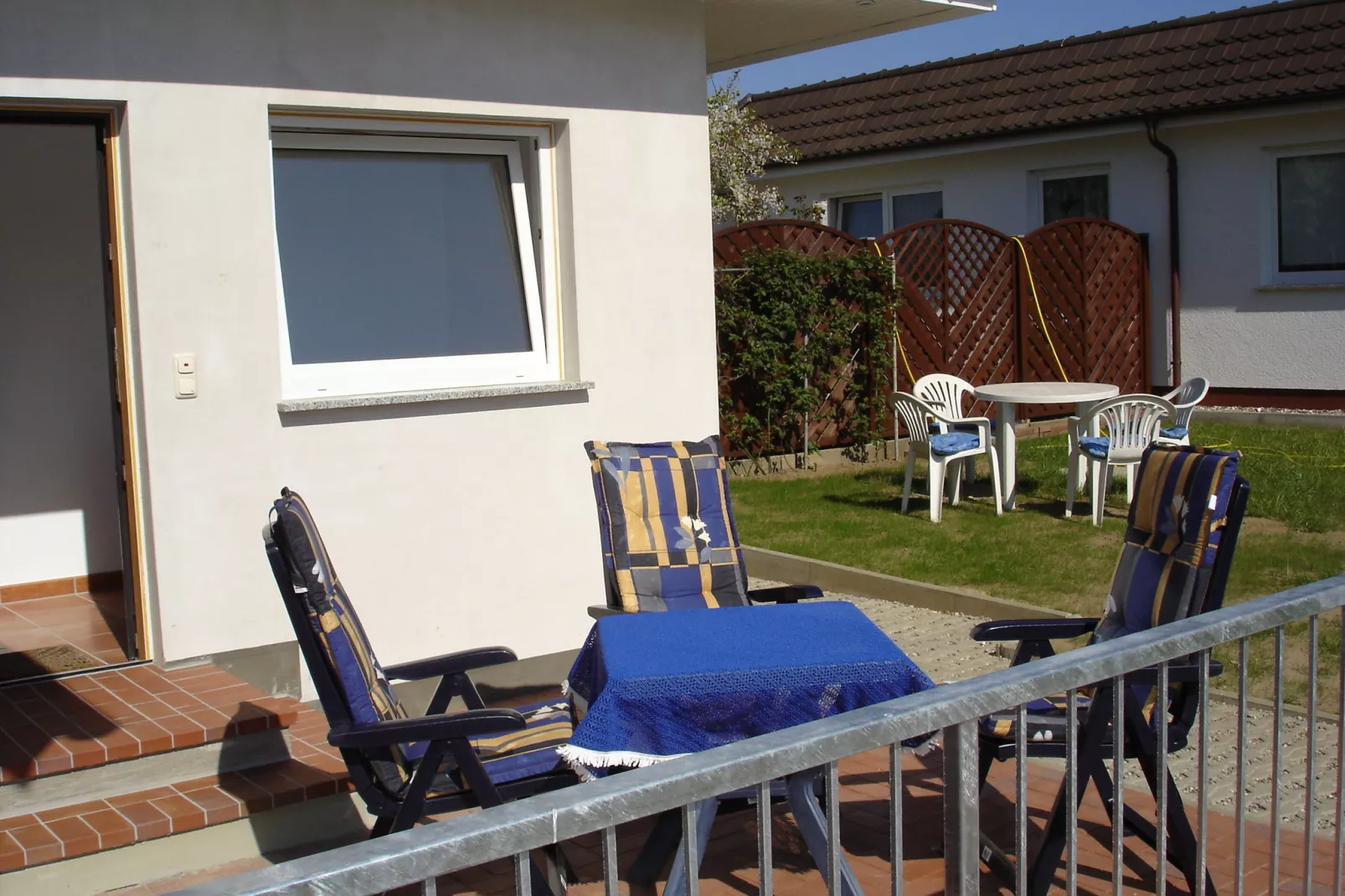 Ferienwohnung Julia strandnah in Rerik-Terrace balcony