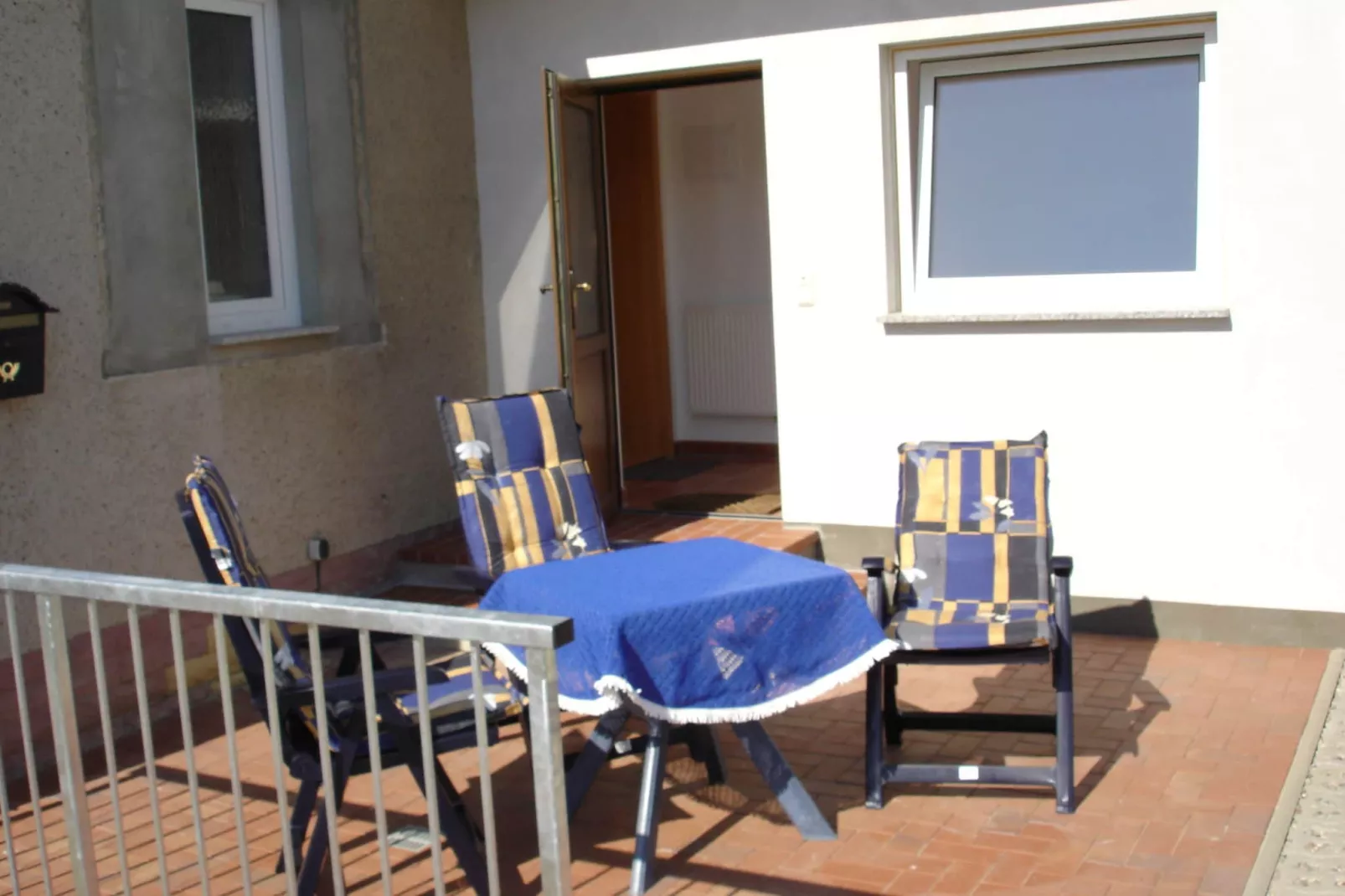 Ferienwohnung Julia strandnah in Rerik-Terrace balcony