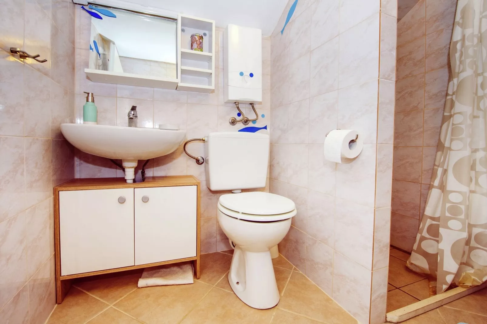 Studio apartment Paklenica-Bathroom