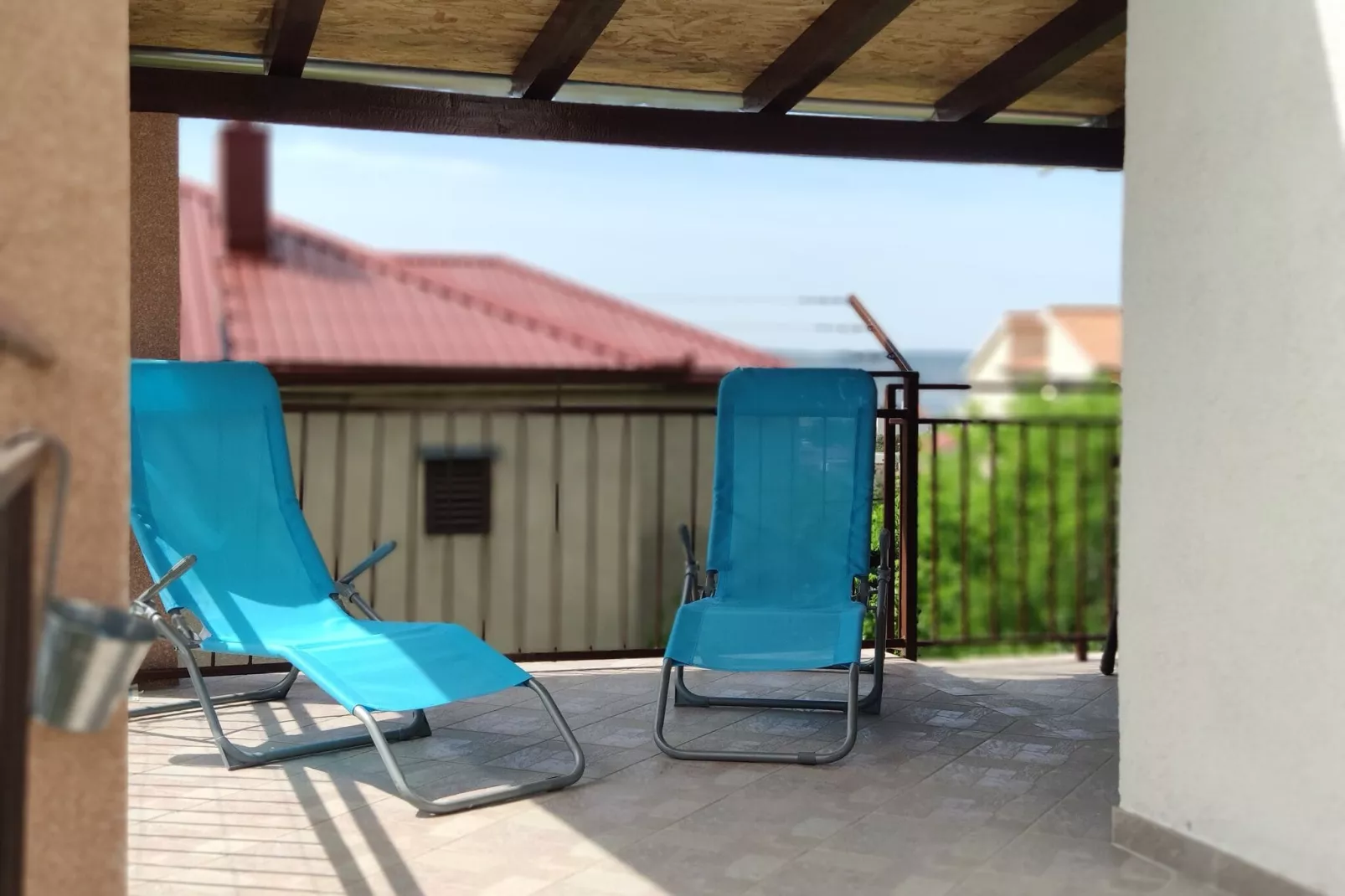 Studio apartment Paklenica-Terrace balcony