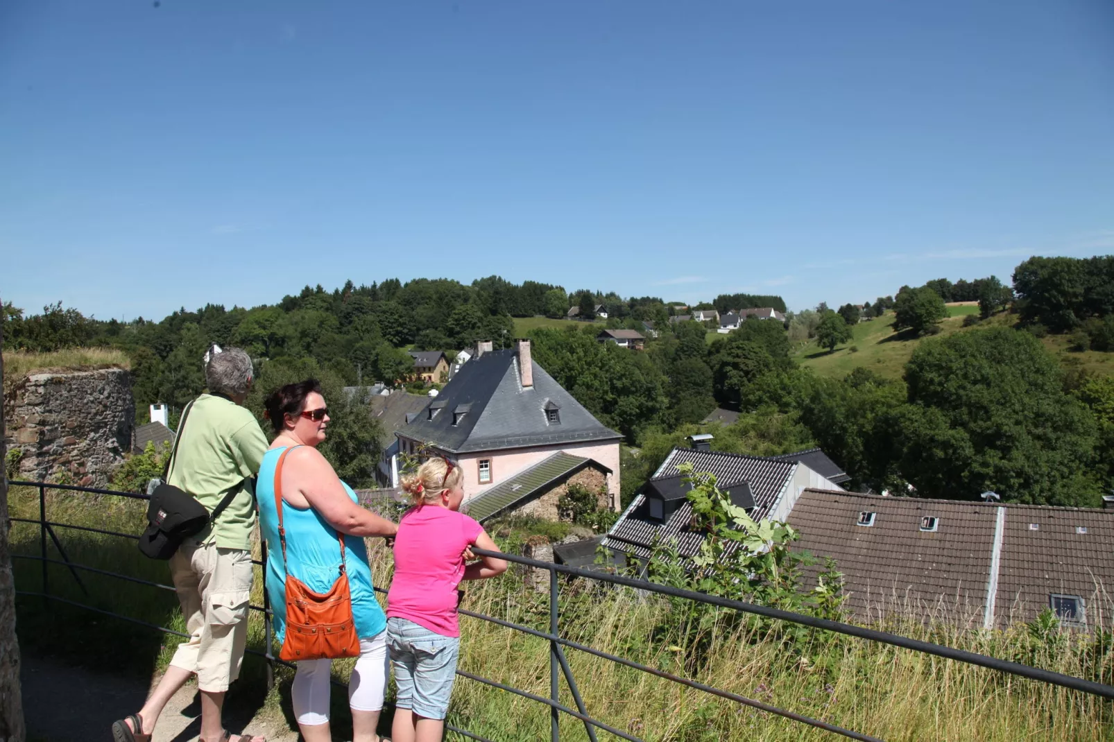 Eifelpark Kronenburger See 8-Gebiete Sommer 1 km