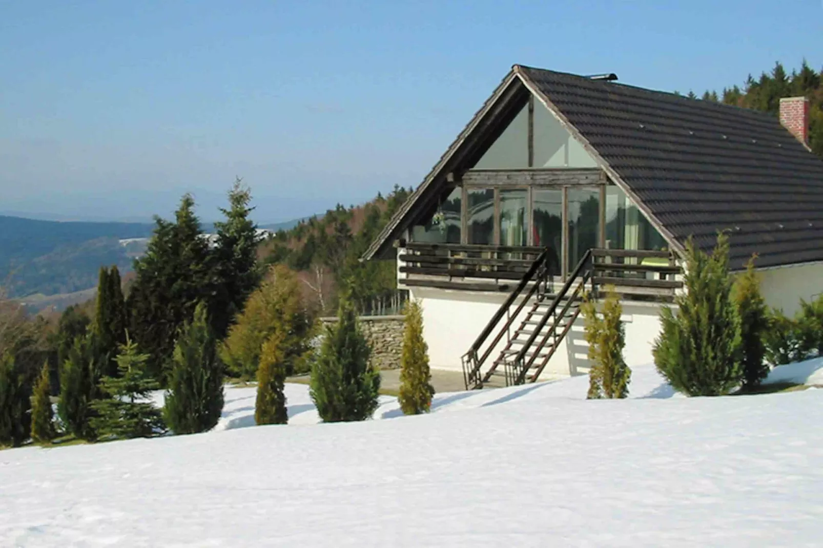 Talblick-Exterior in winter