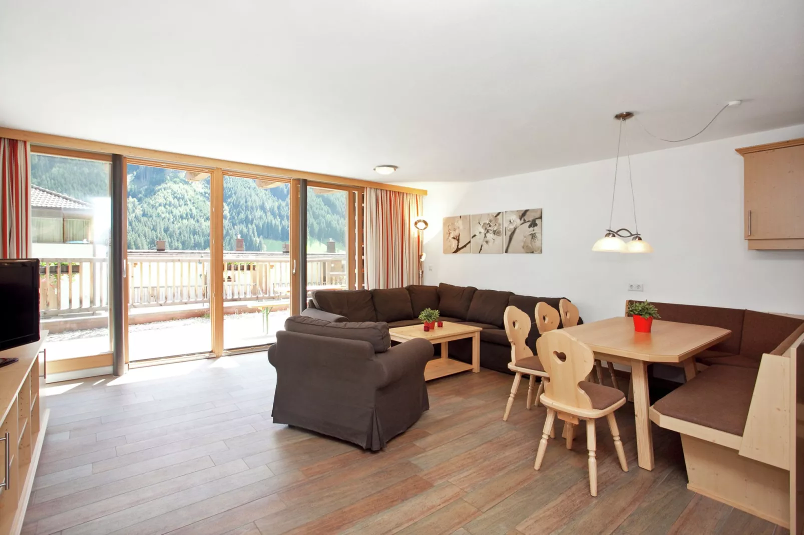 Drive in chalet-Wohnzimmer