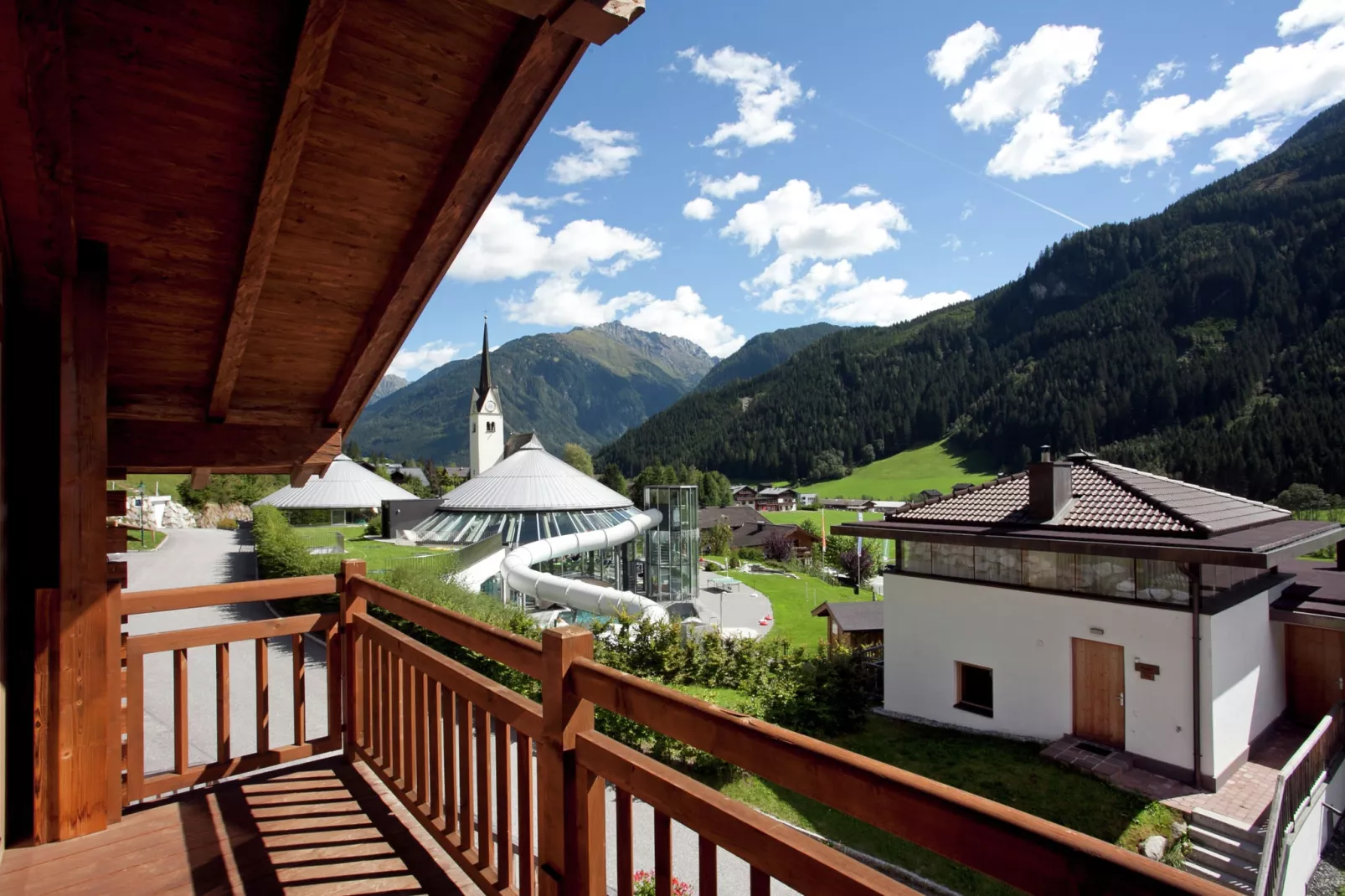 Drive in chalet-Terrassenbalkon