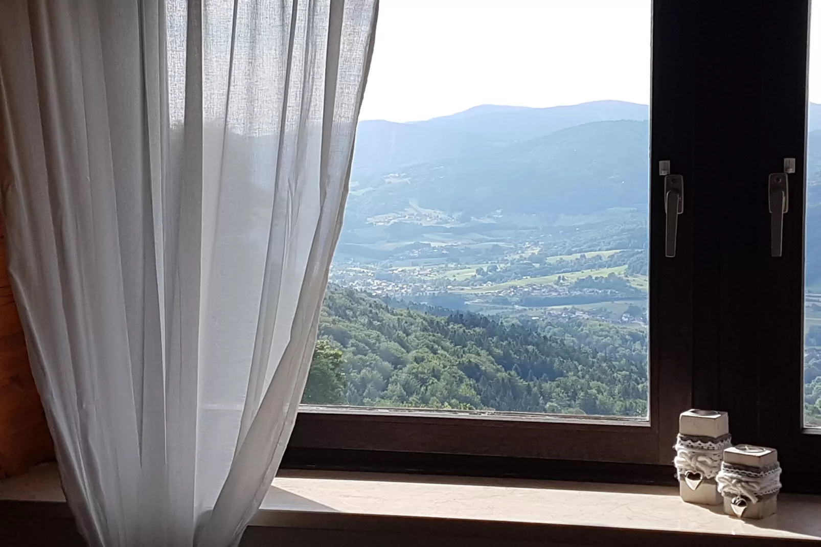 Talblick-View in summer