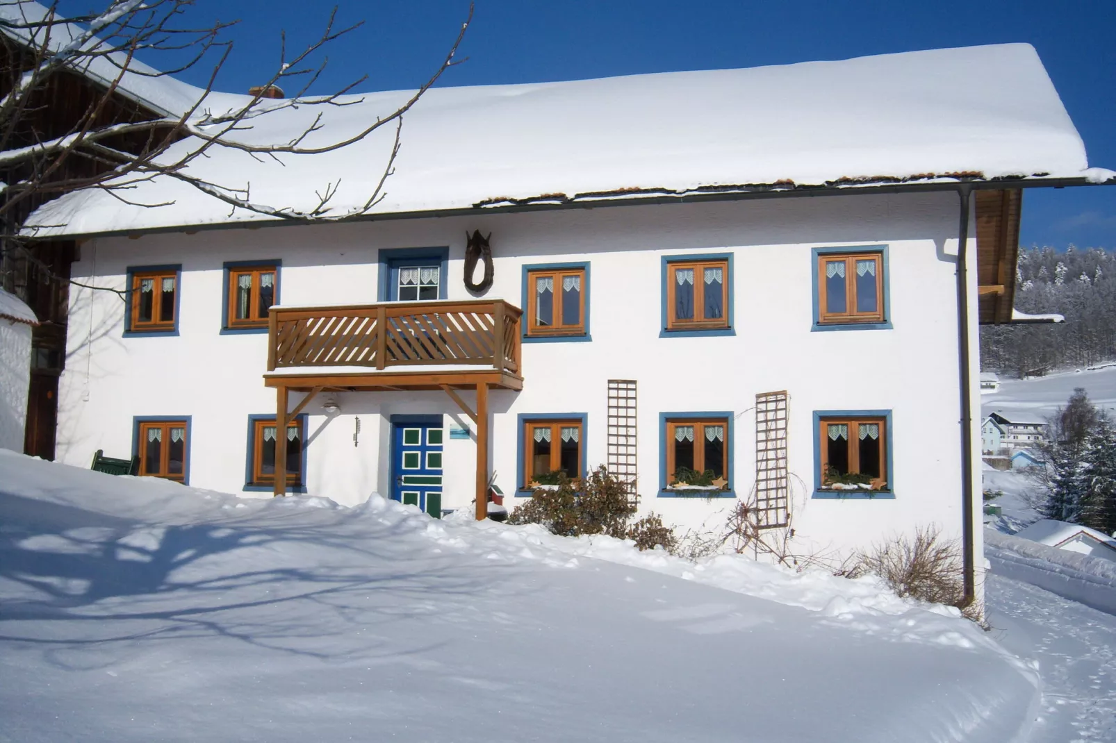 Ferienhaus Weitblick-Exterior winter