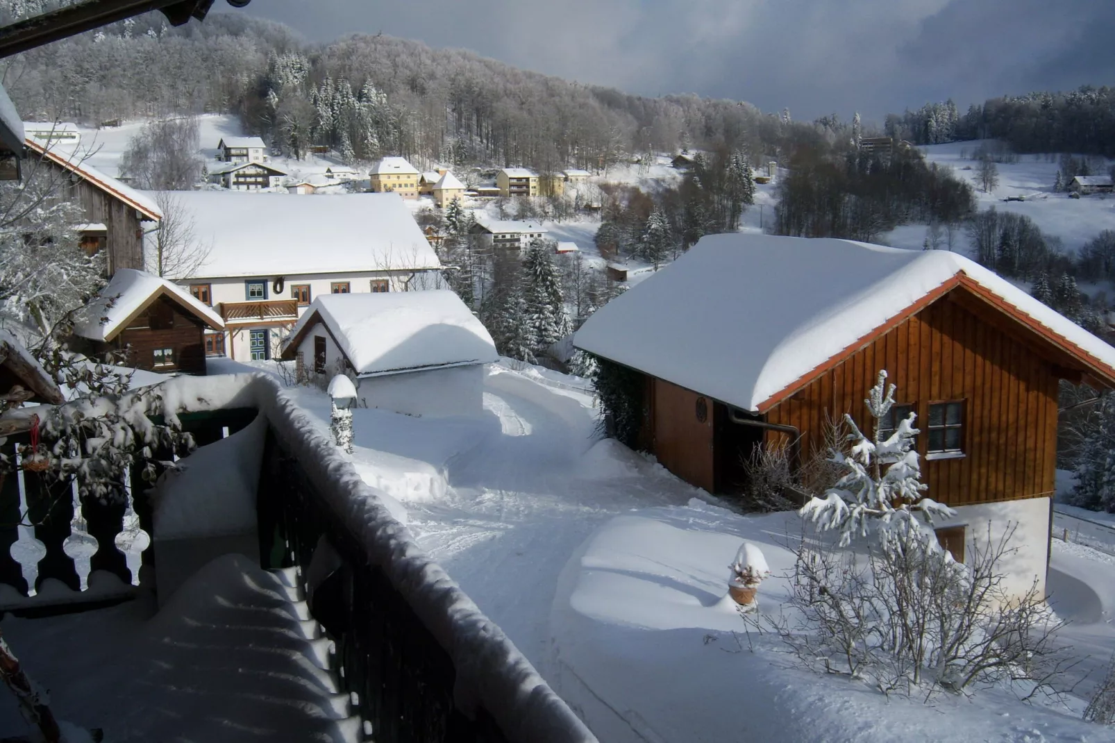 Ferienhaus Weitblick-Exterior winter