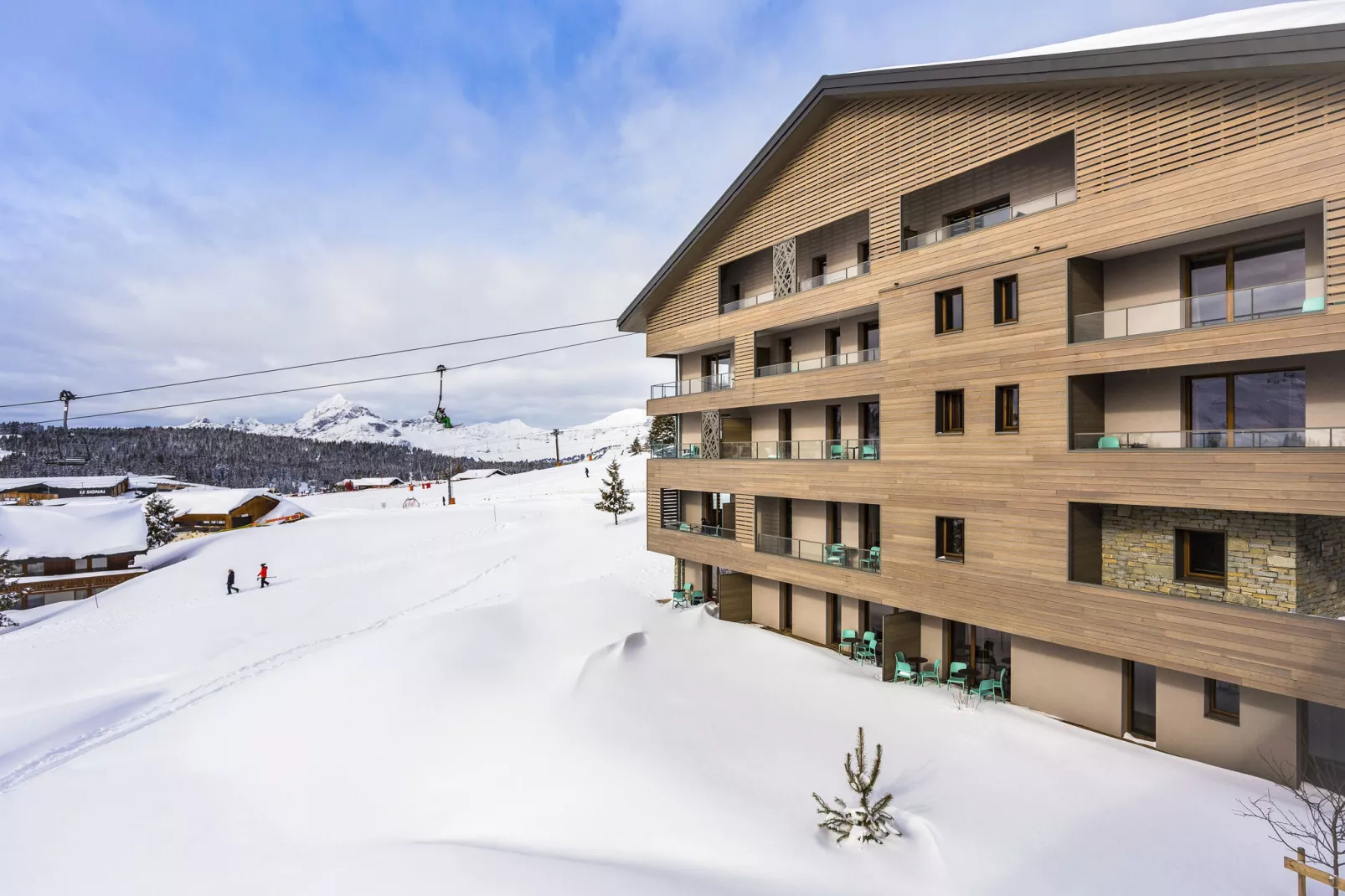 Résidence Les Chalets des Cimes 5-S8-Exterior winter