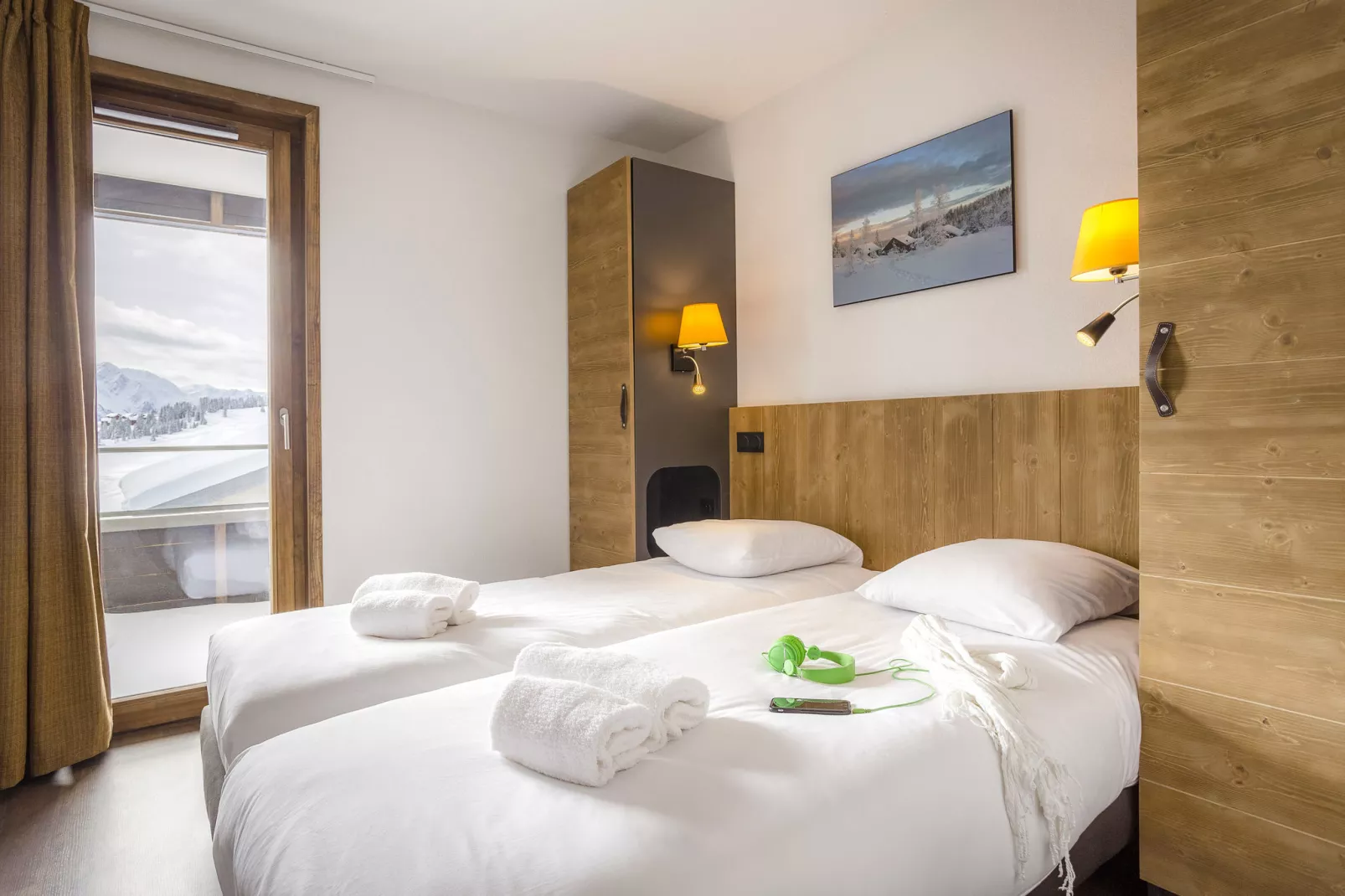 Résidence Les Chalets des Cimes 5-S8-Bedroom