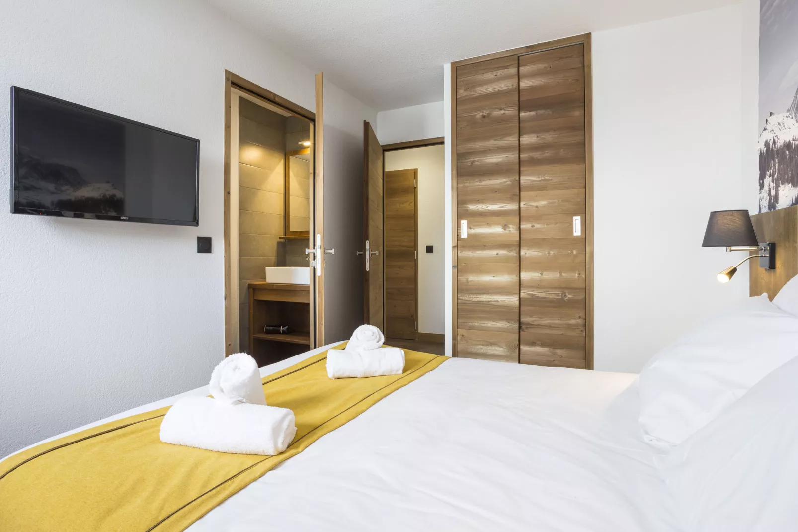 Résidence Les Chalets des Cimes 5-S8-Bedroom