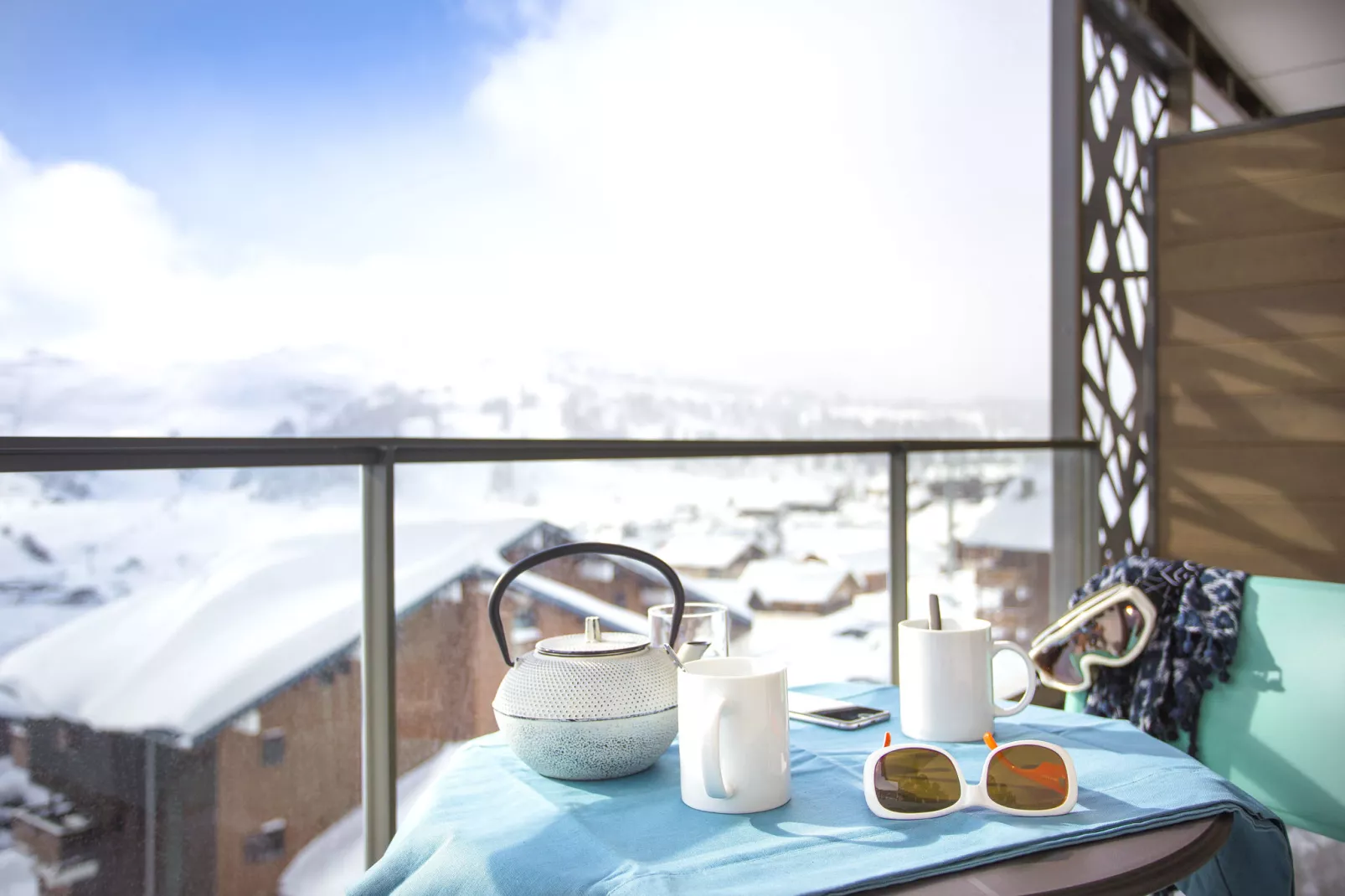 Résidence Les Chalets des Cimes 5-S8-Terrace balcony