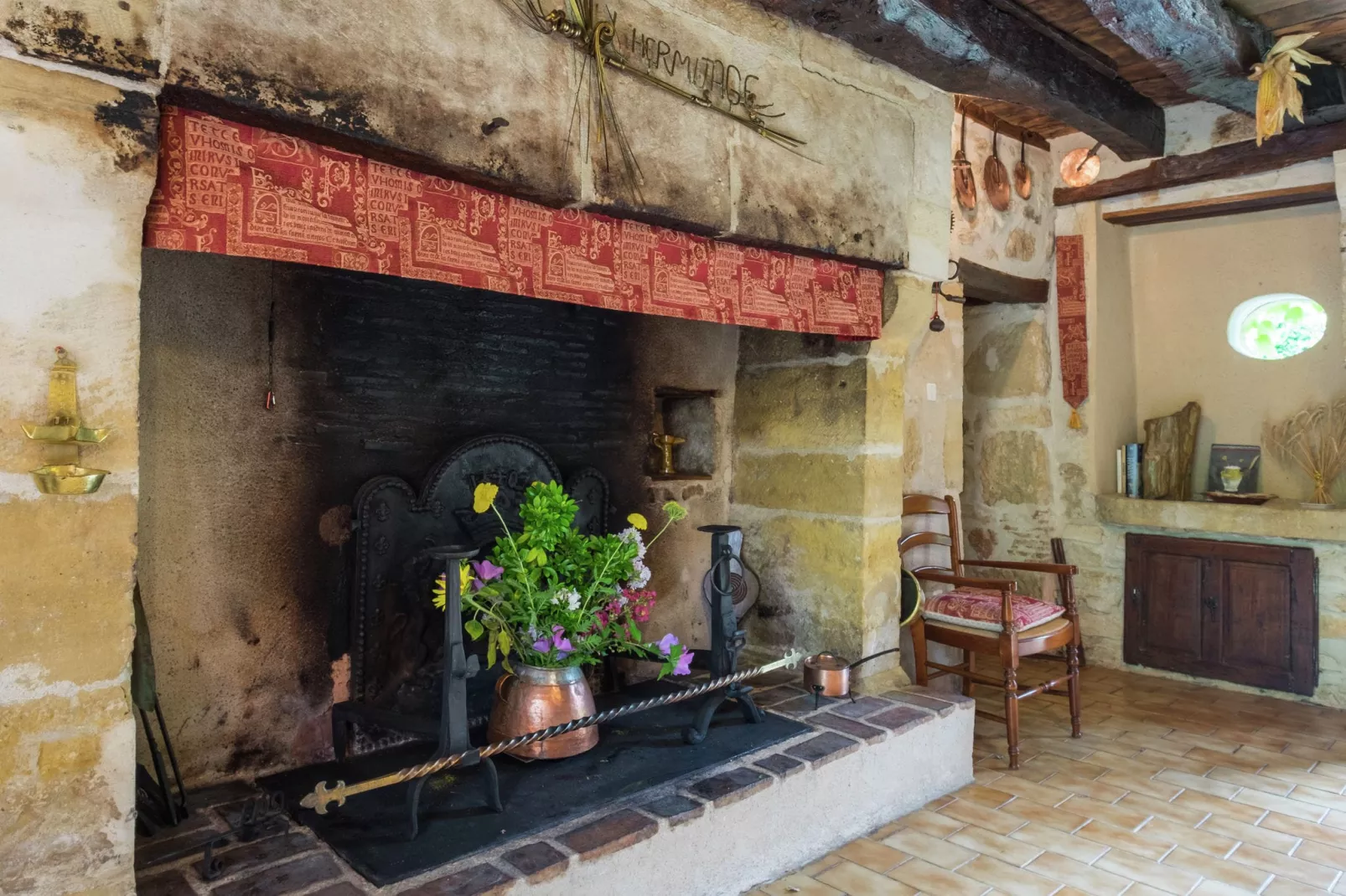 Maison de vacances St Jory las Bloux-Living room
