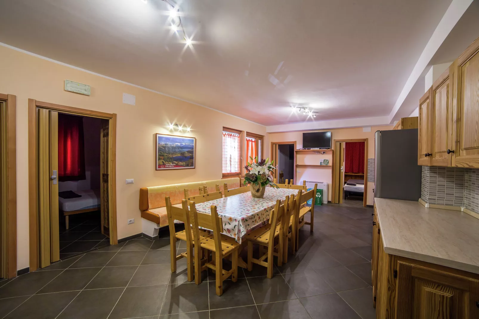 Chalet Antey Grande Diciotto-Dining room