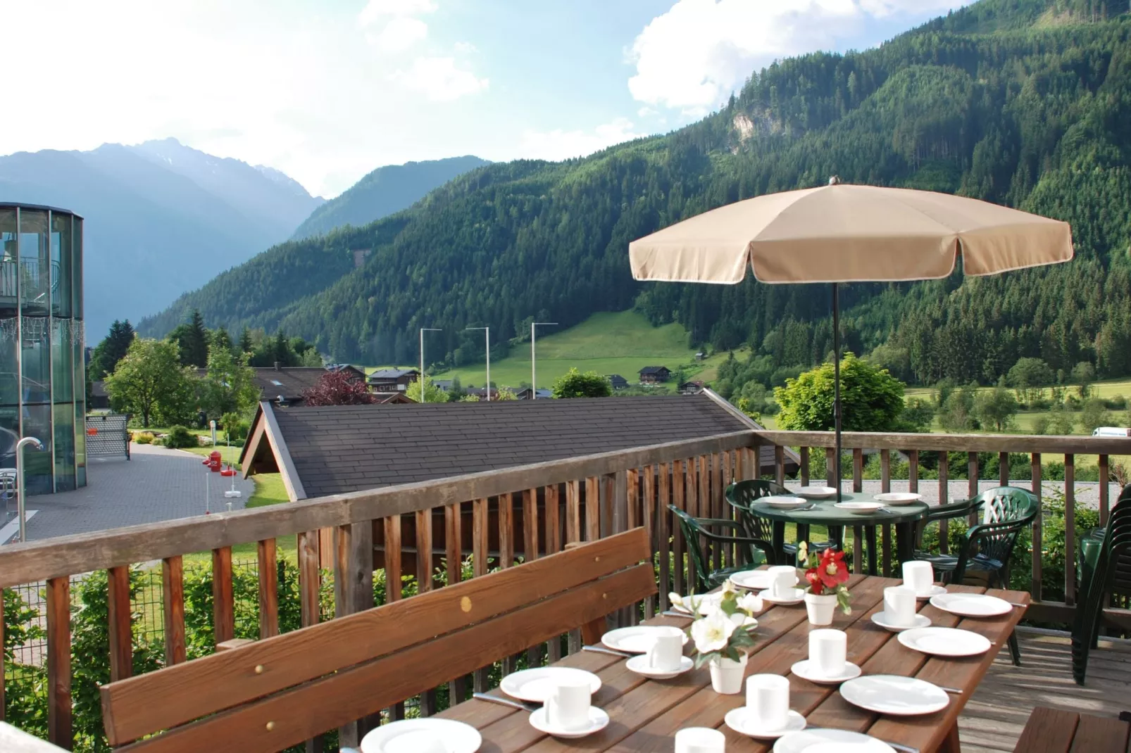 Maisonette am Bad-Terrace balcony