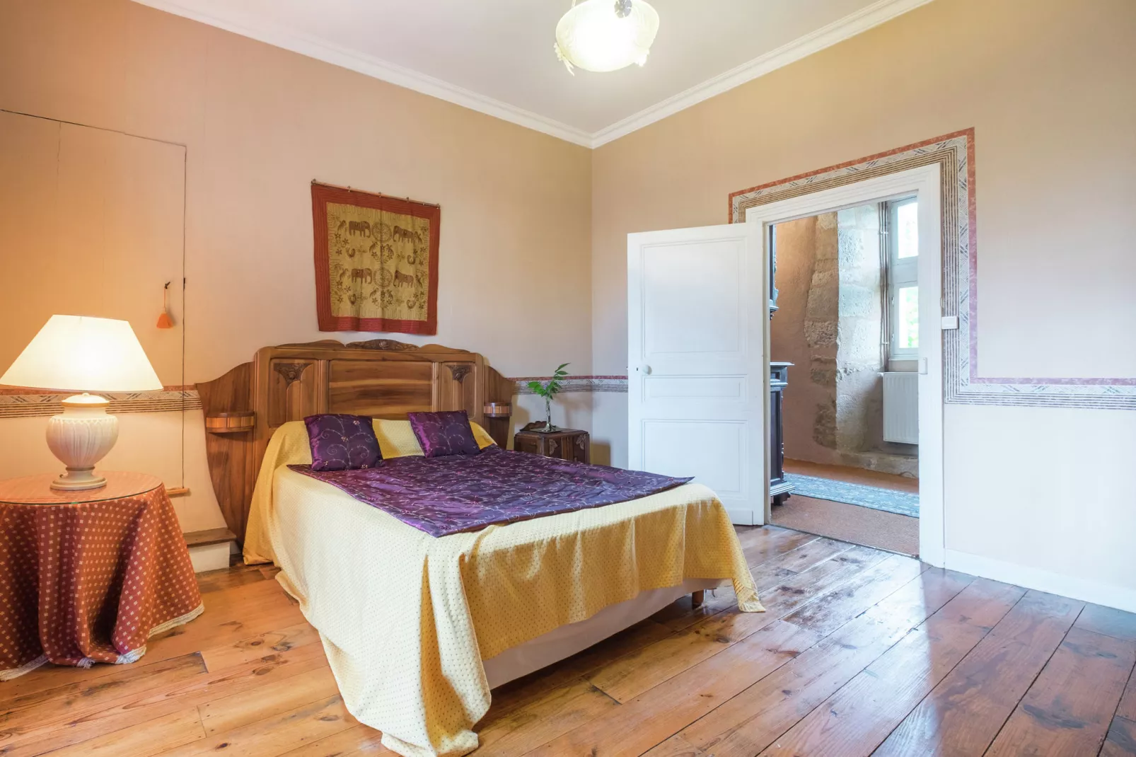 Maison de vacances St Jory las Bloux-Bedroom