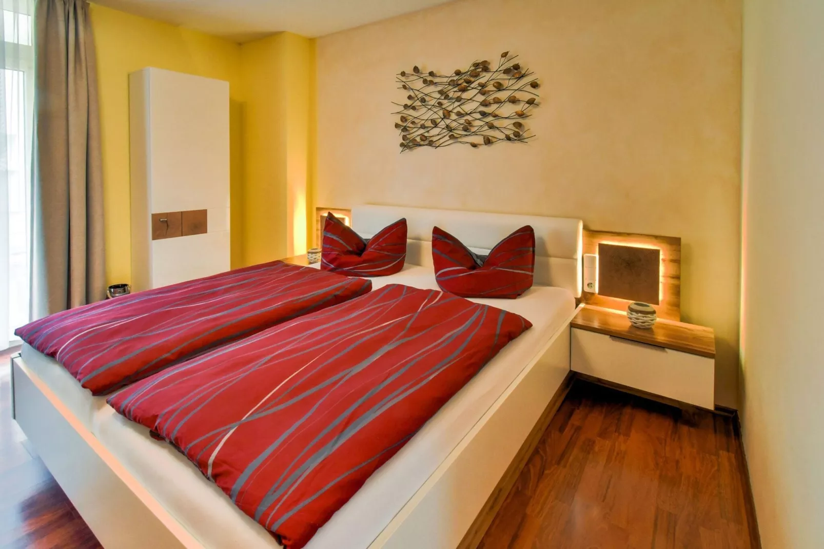 Modernes Appartement mit Terrasse auf der Insel Rügen-Bedroom