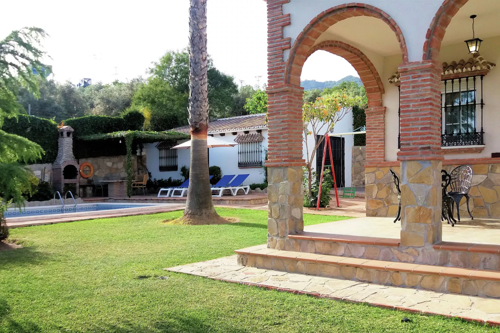 Casa Los Lirios-Gardens summer