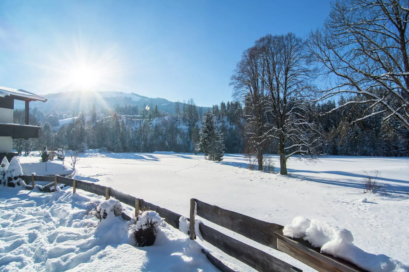 Chalet Kaiserliebe I-Garden winter