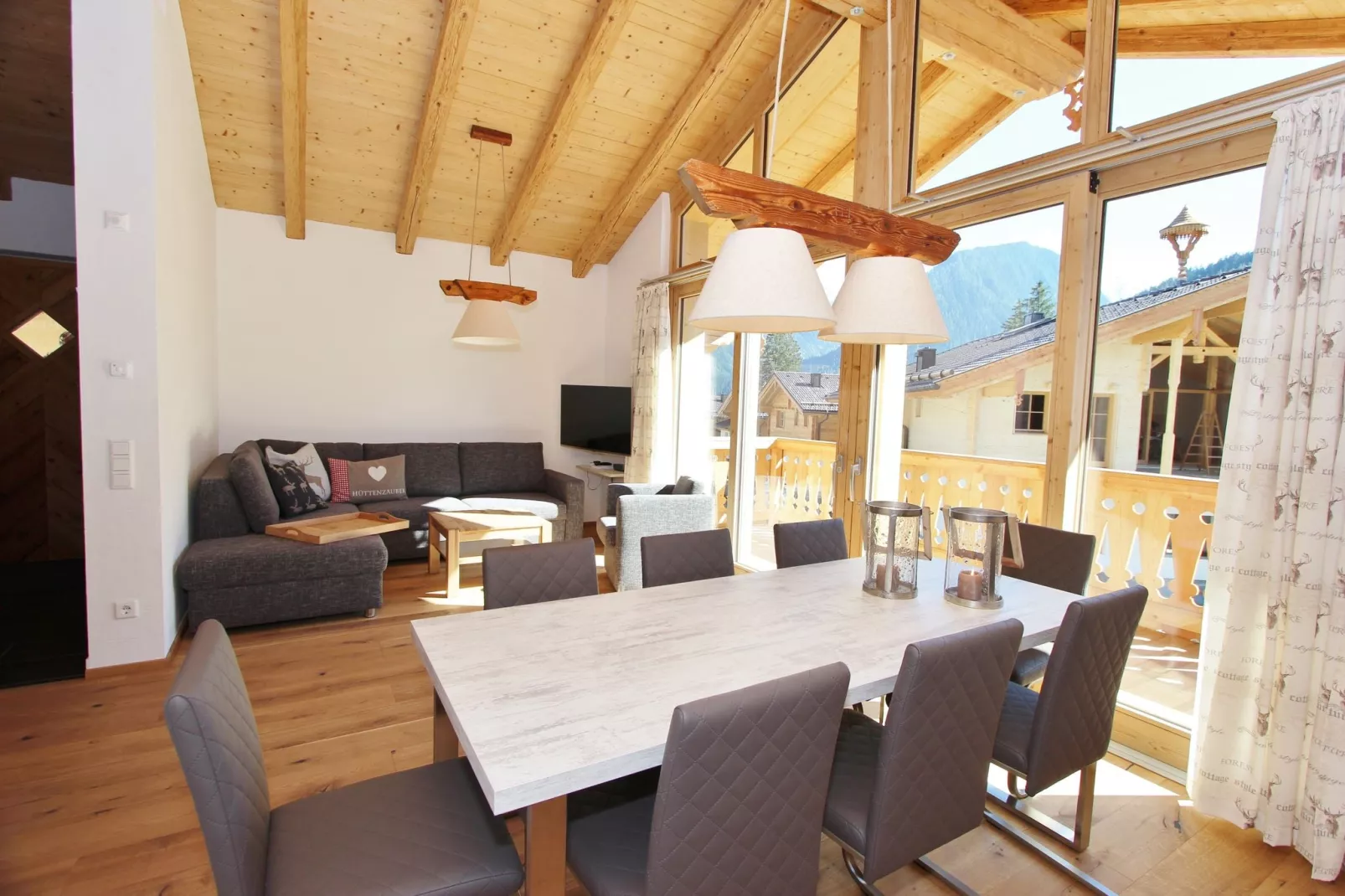 AlpenPura - Chalet Steinbock-Living room