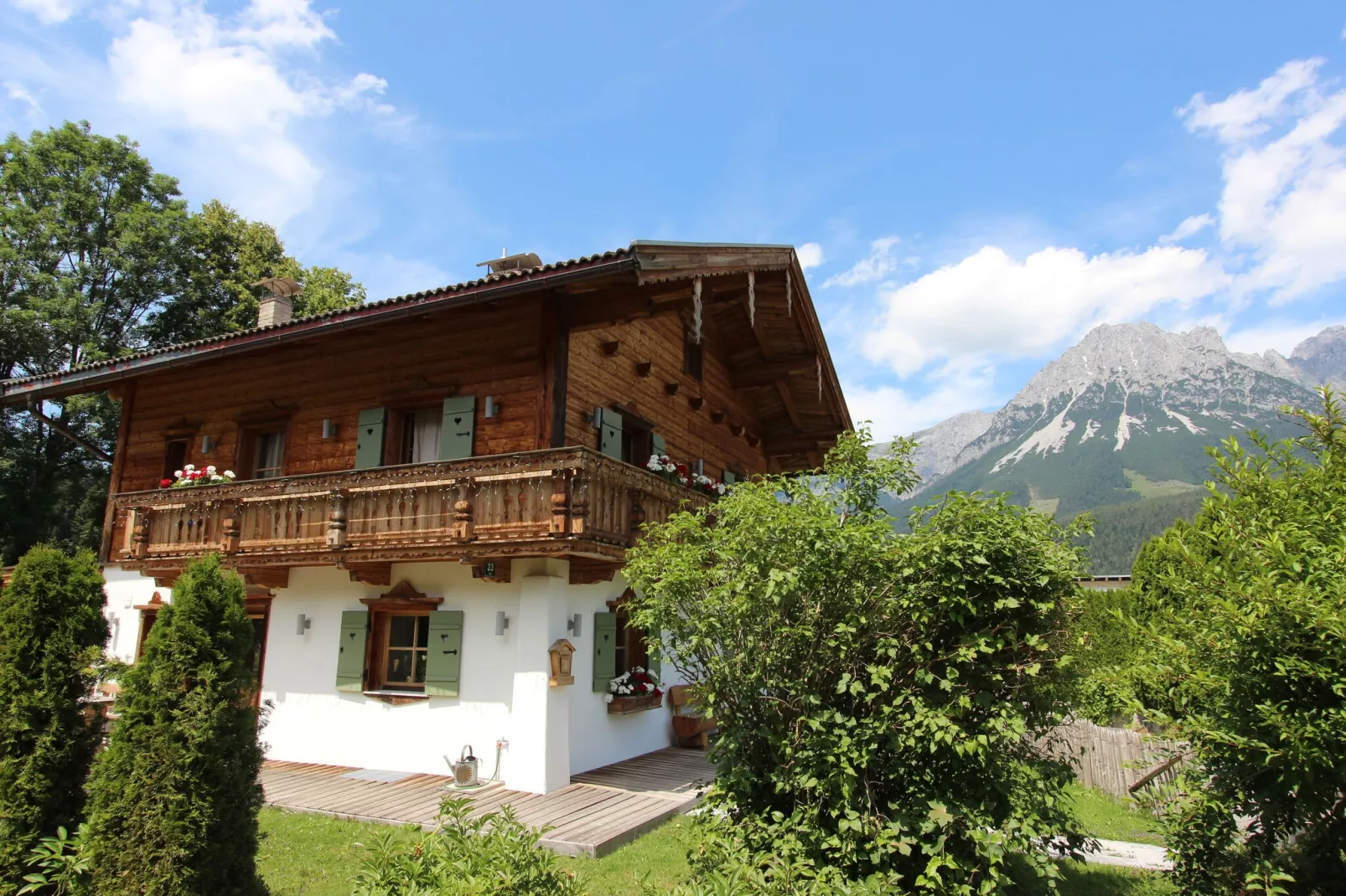 Chalet Kaiserliebe I-View summer