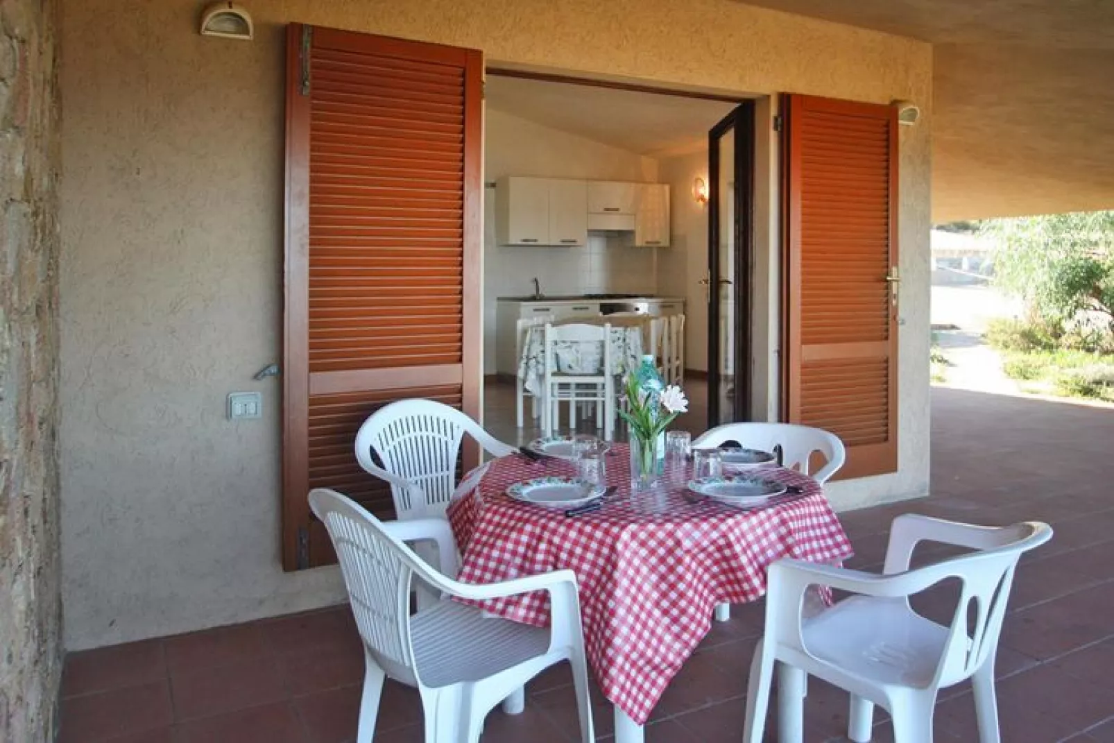 Holiday resort, Costa Paradiso-Villino bilocale-Terrasse