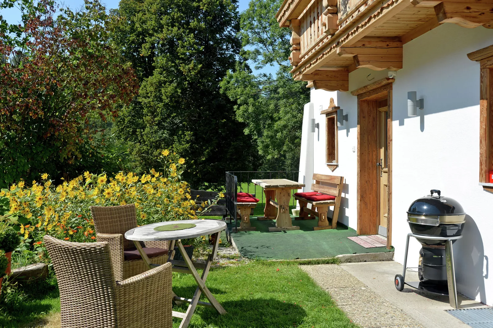 Chalet Kaiserliebe I-Gardens summer