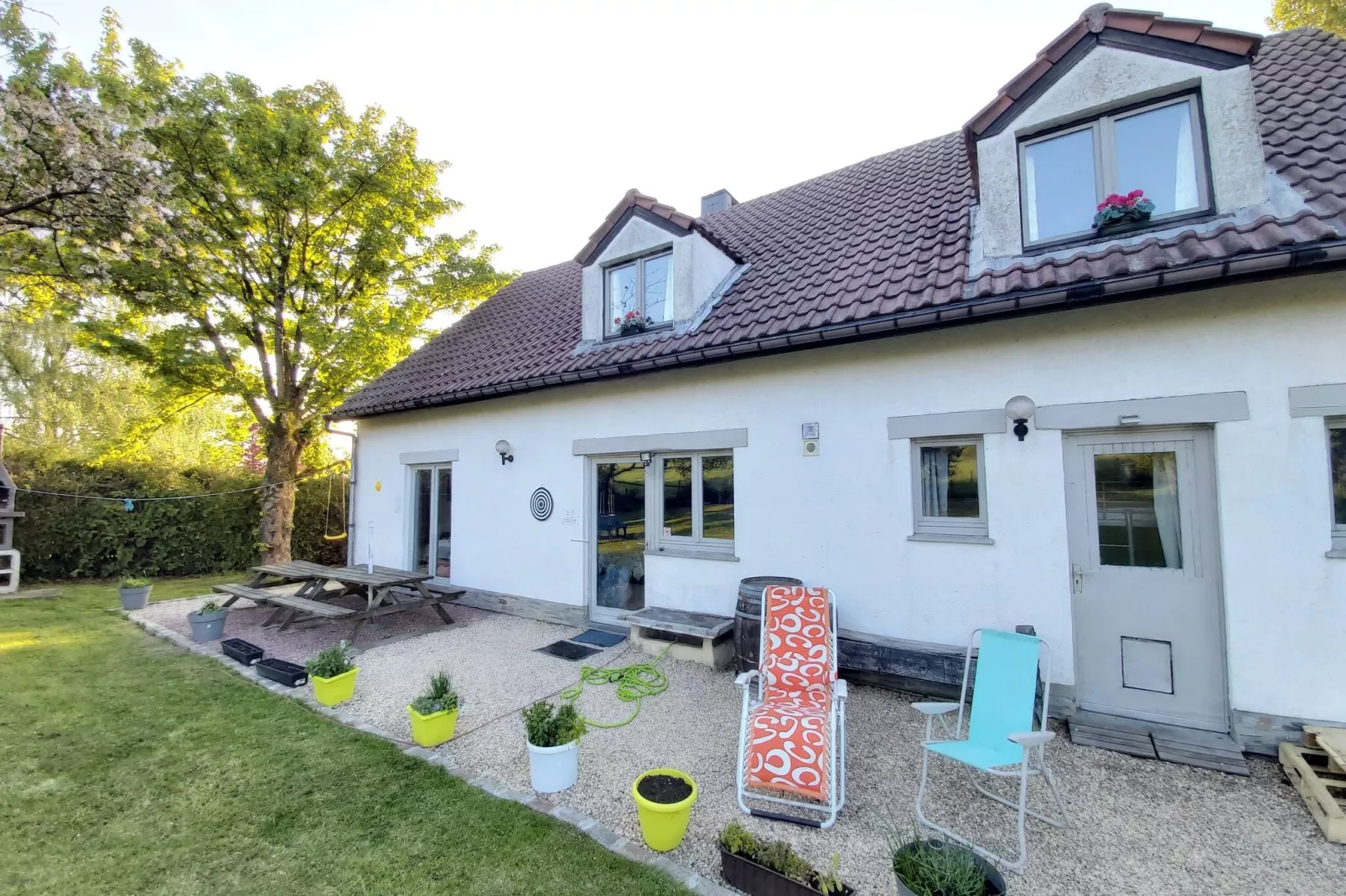 Ardennes Bleu 8 pers maximum-Terrassenbalkon