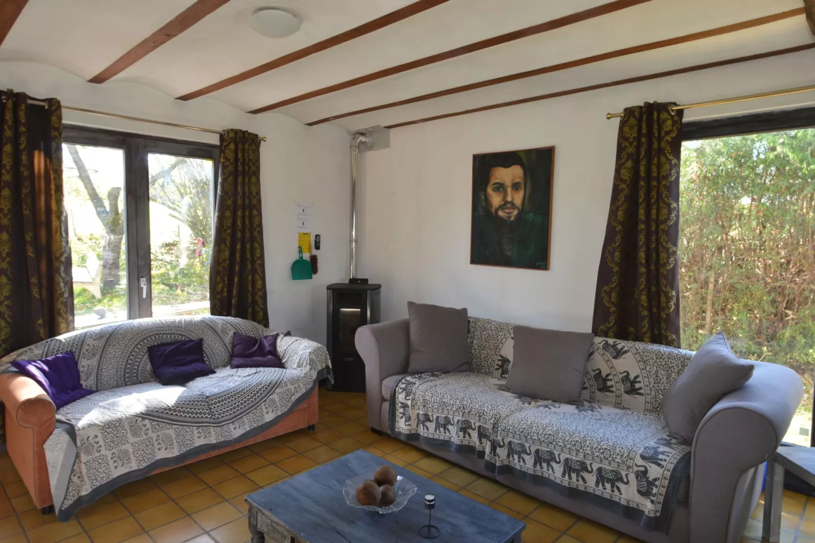 Ardennes Bleu 8 pers maximum-Wohnzimmer