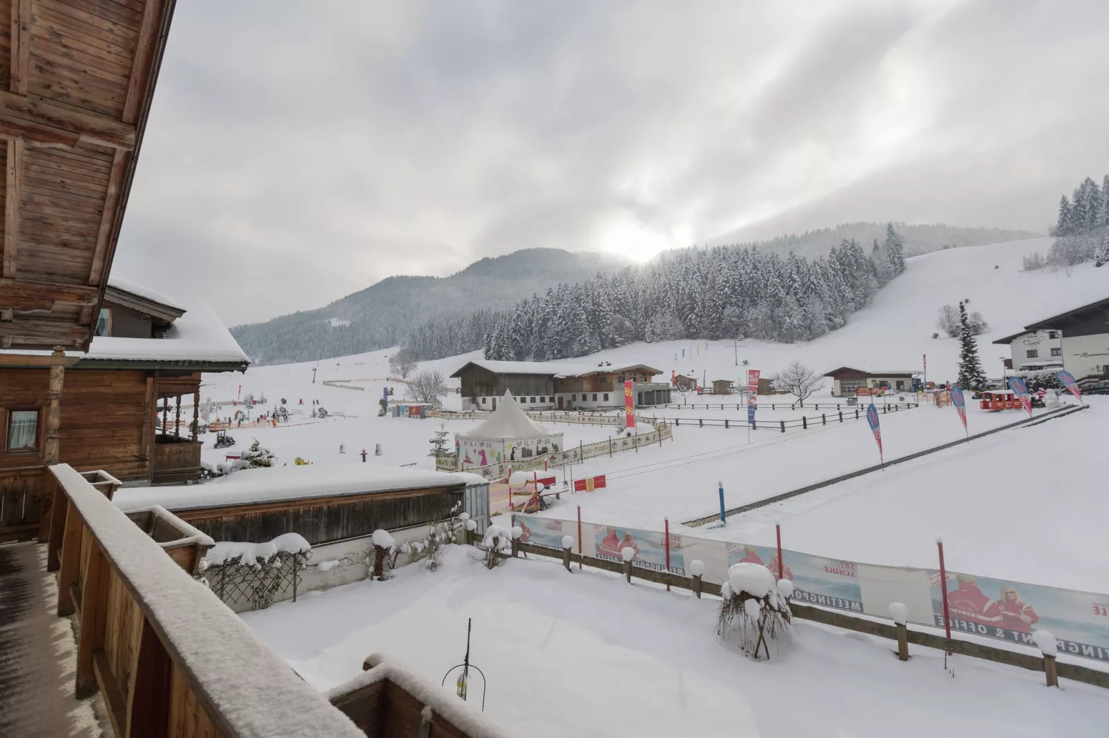 Chalet Kaiserliebe II-View winter