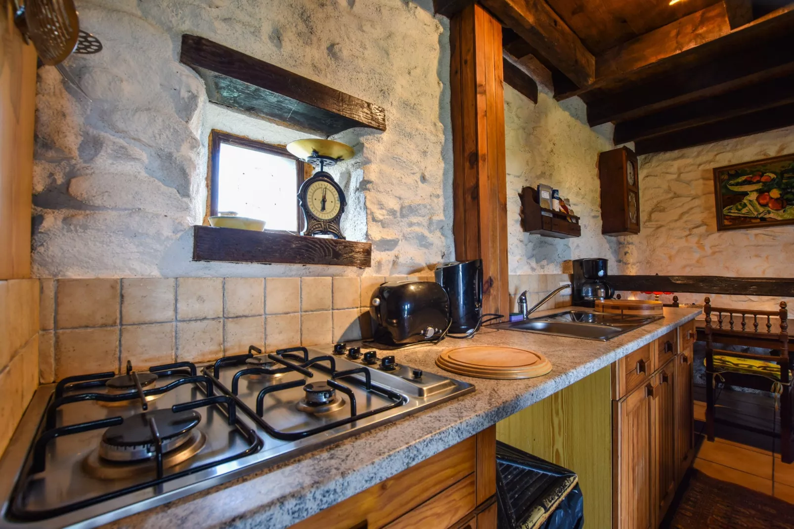 Gite Les Ayes-Kitchen