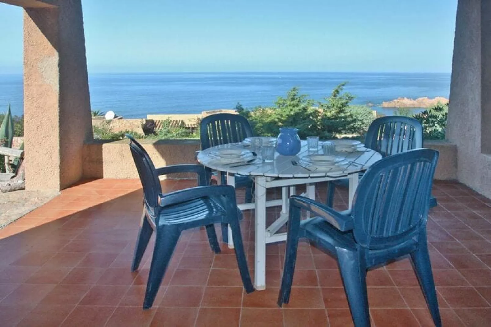 Holiday resort, Costa Paradiso-Villino trilocale-Terrasse