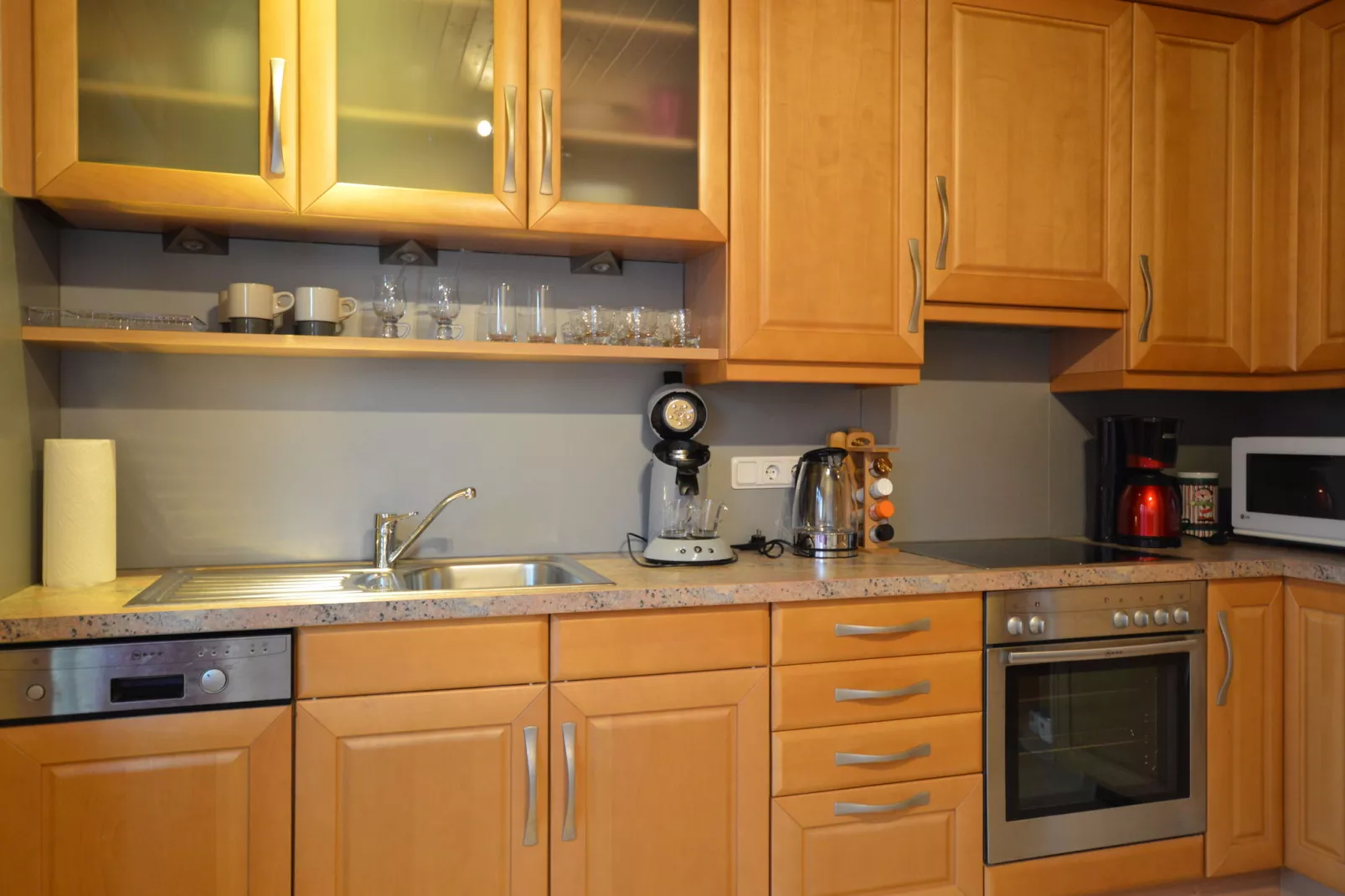 Ferienwohnung Weitblick I und II-Kitchen
