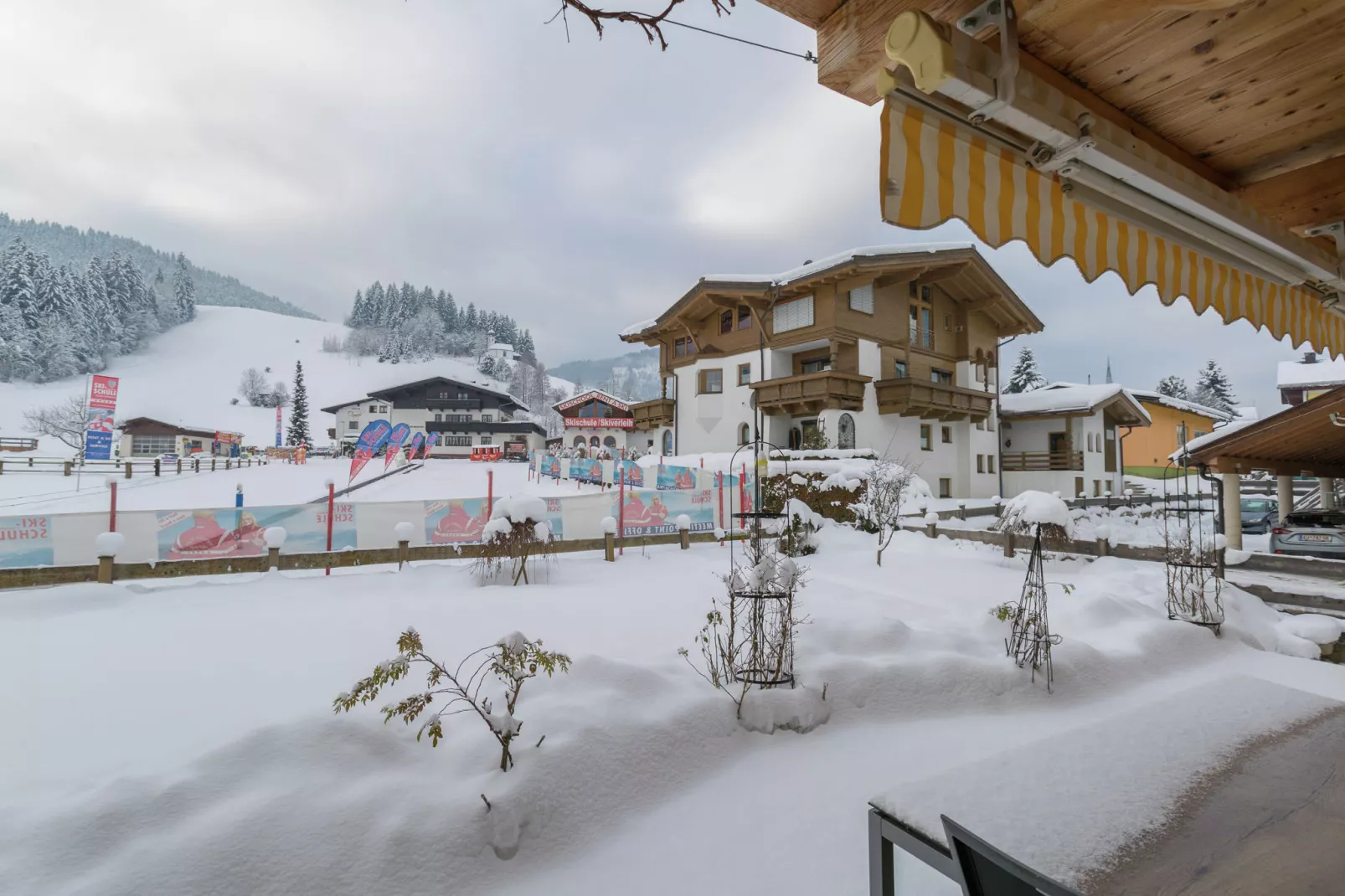 Chalet Kaiserliebe II-Garden winter
